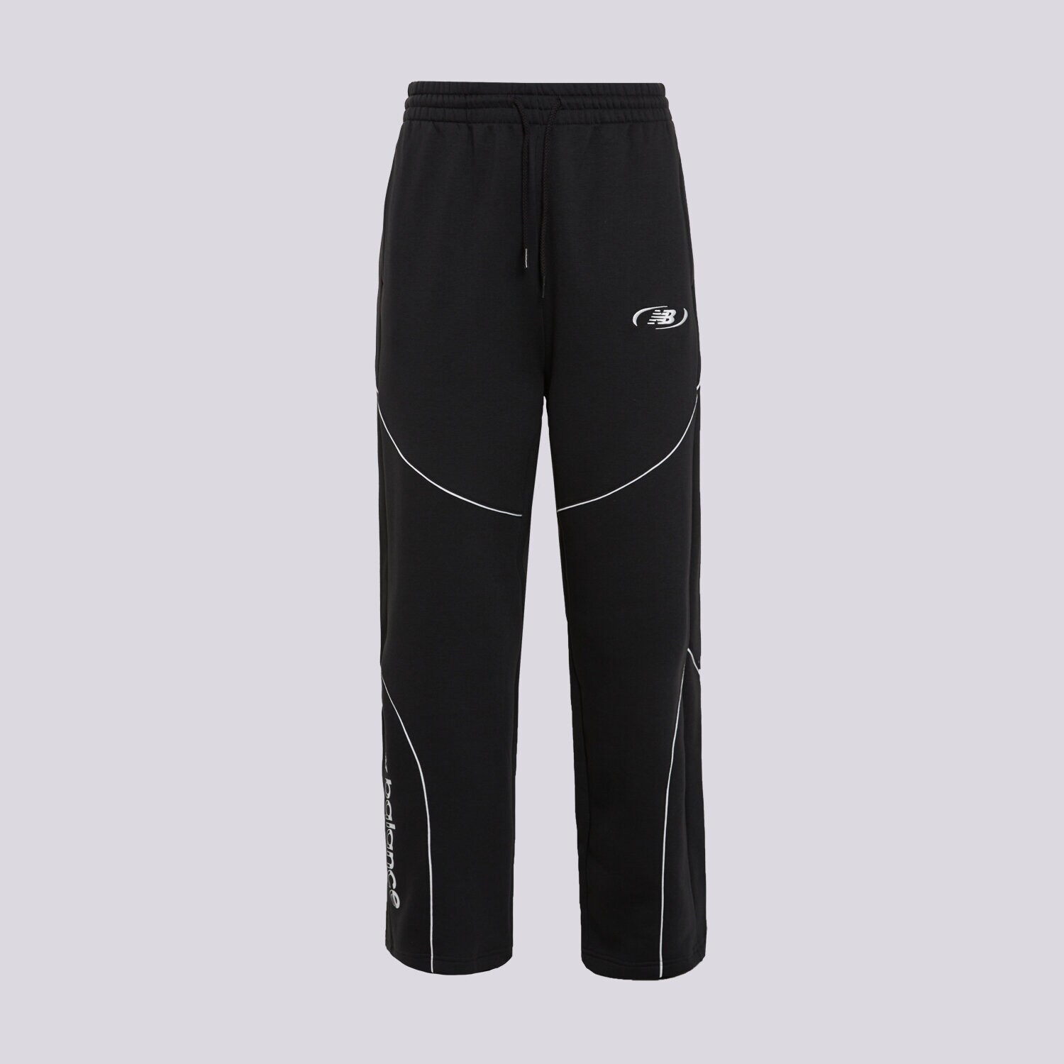 Bărbați pantaloni NEW BALANCE PANTALONI  TRACKSIDE FLEECE PANT MB62G6ZVBK Negru