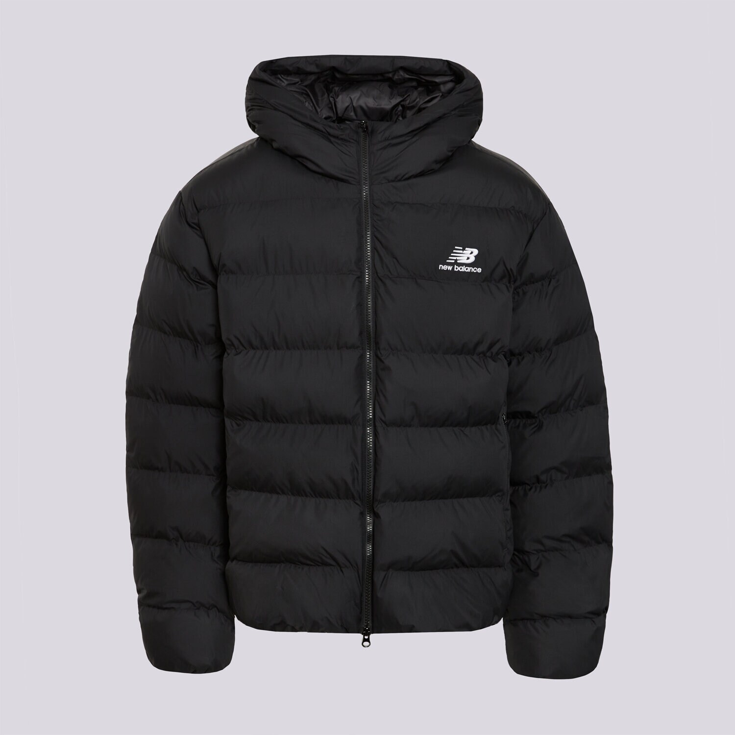Bărbați eacă de iarnă NEW BALANCE JACHETĂ DE IARNĂ BOSTON PUFFER JACKET MJ62G17OBK Negru