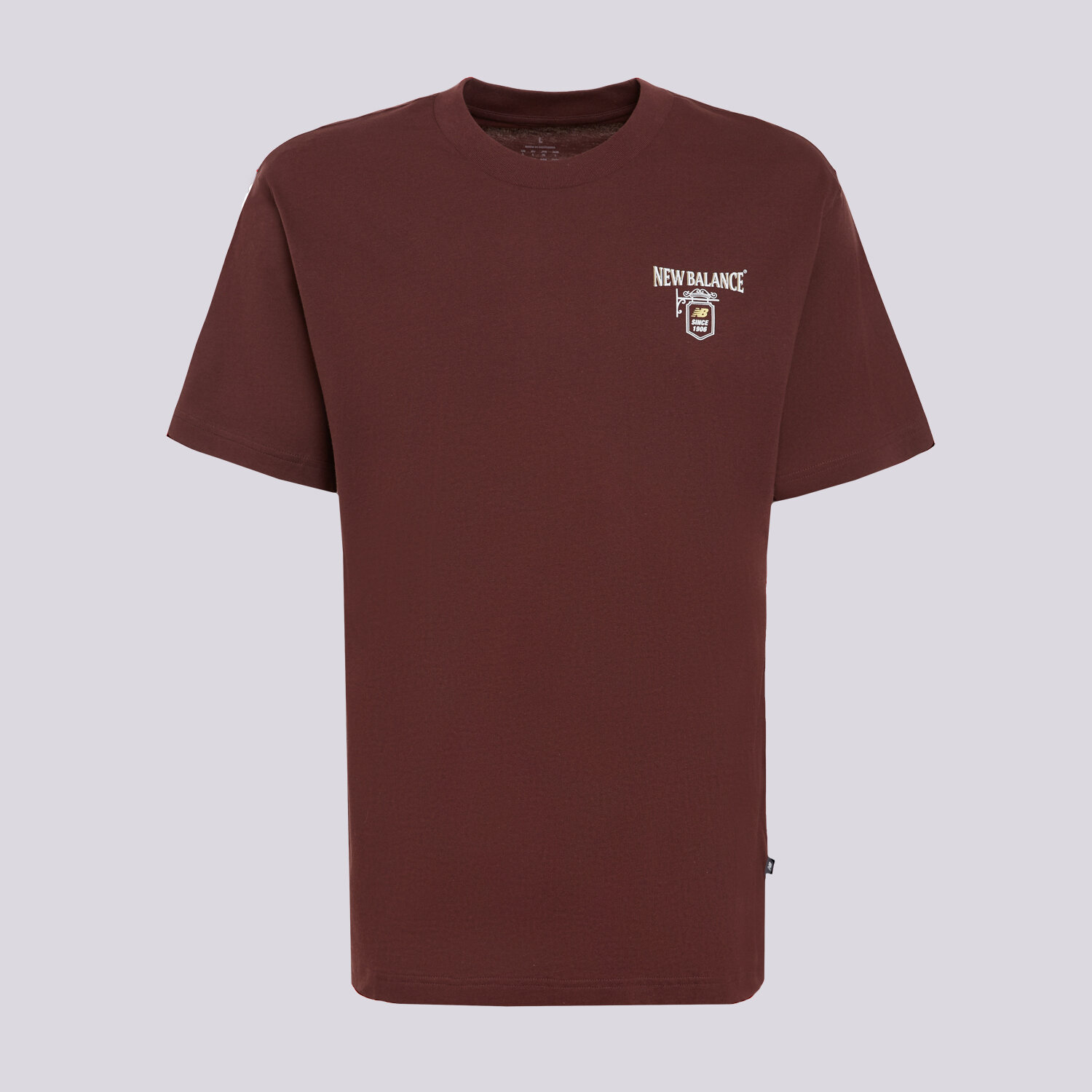Bărbați tricou NEW BALANCE TRICOU GRAB A BITE LONDON TRICOU MT62B9LIYLR Bordo