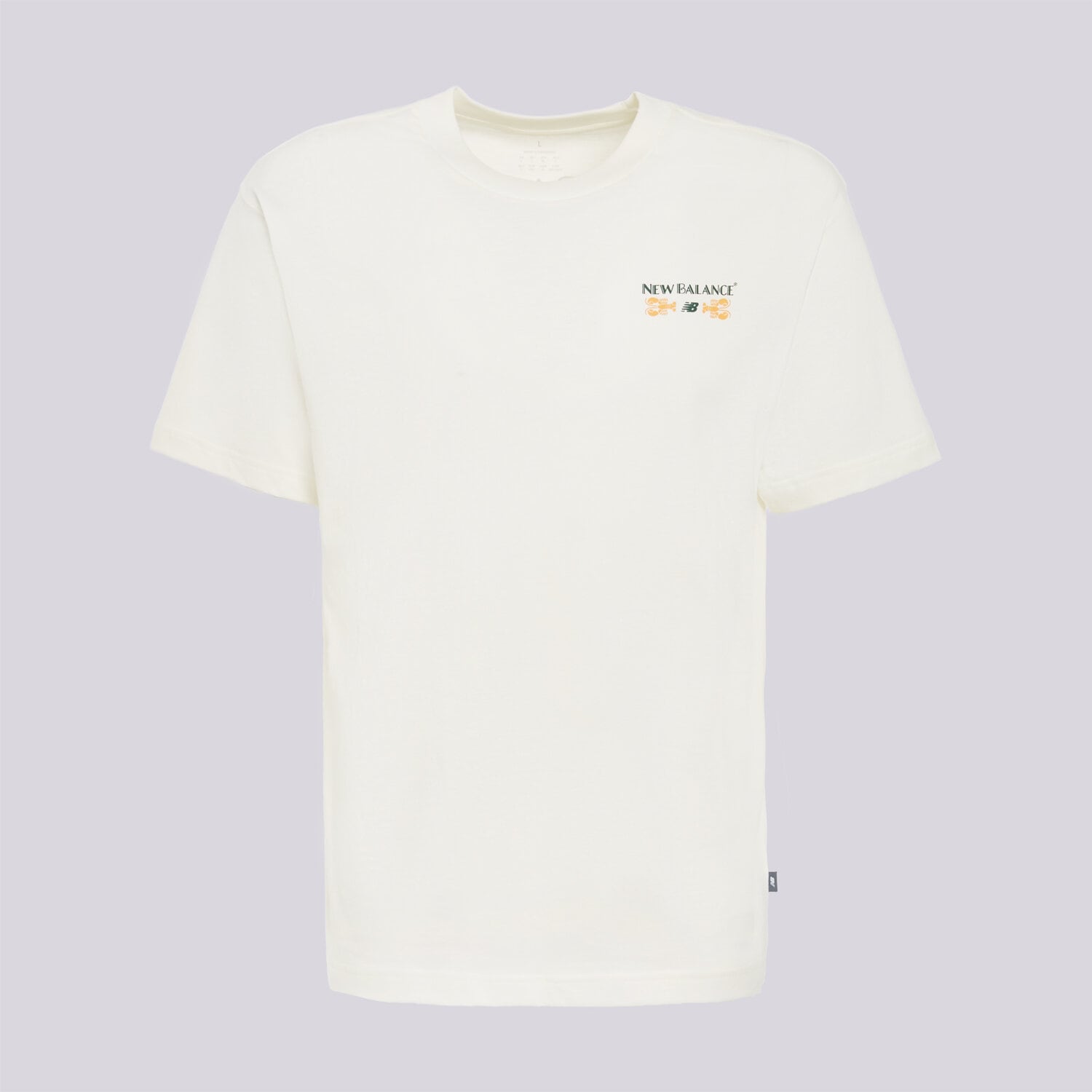 Bărbați tricou NEW BALANCE TRICOU GRAB A BITE BOSTON TRICOU MT62S7YPSST Alb