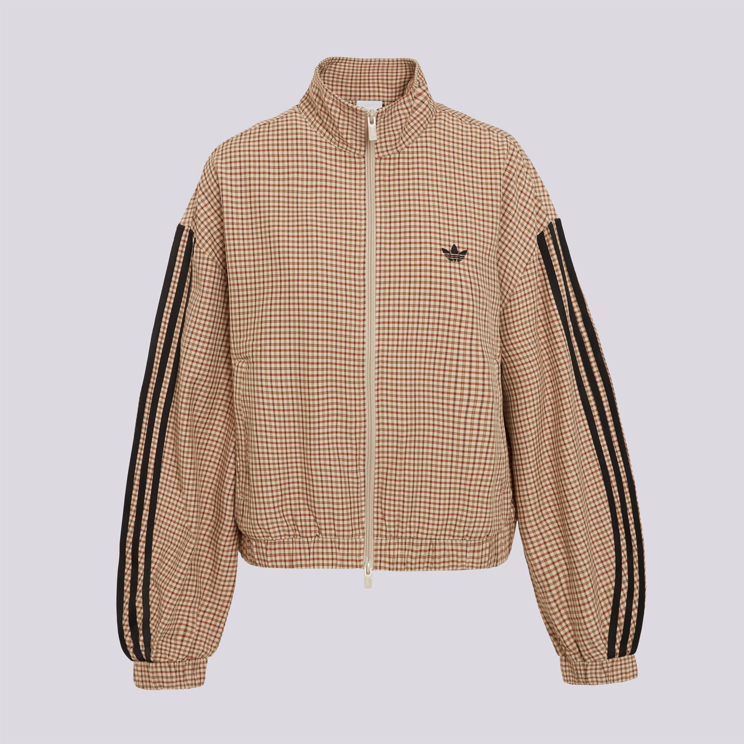 Femei bluză ADIDAS BLUZĂ CHECKS TT LE8307 Bej