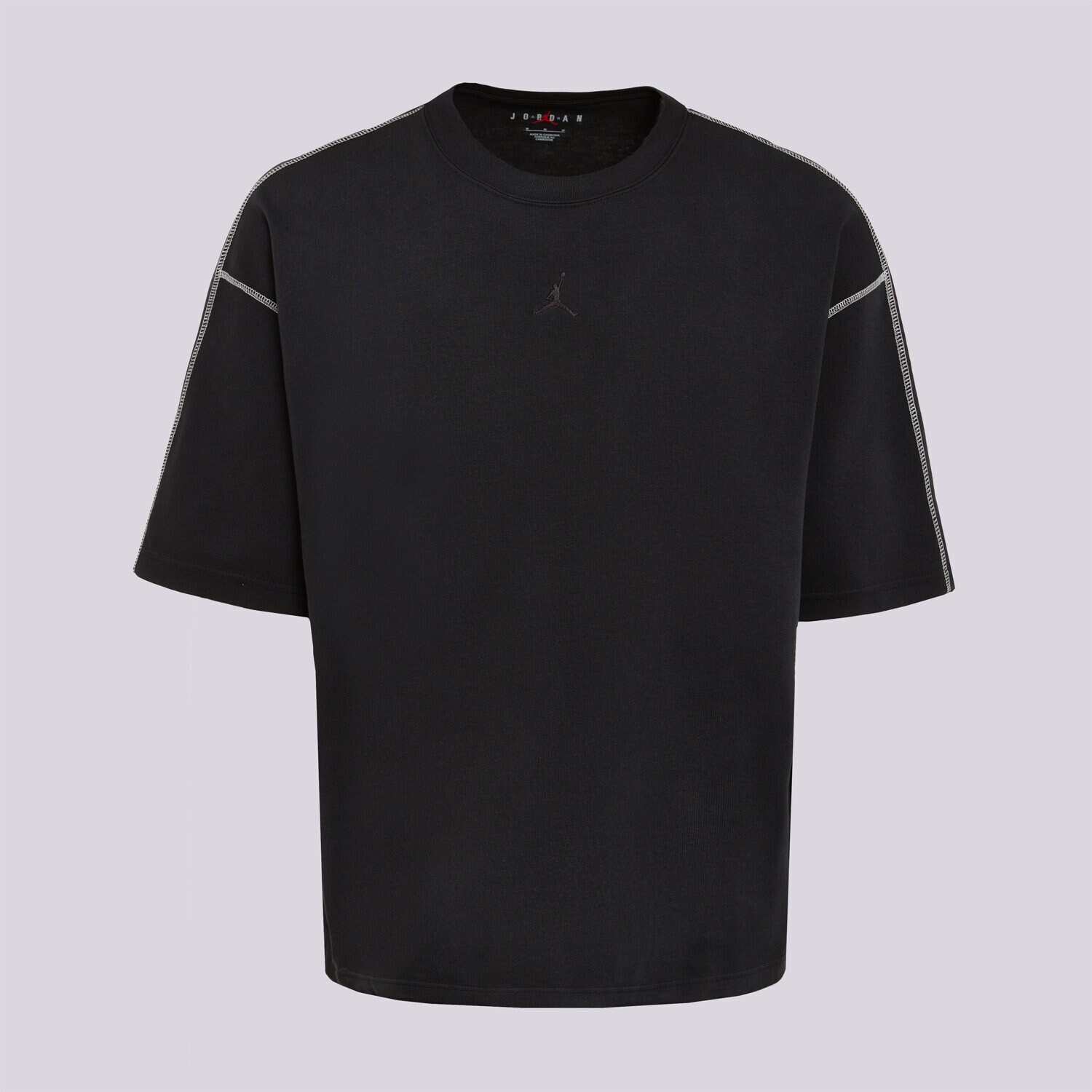 Bărbați tricou JORDAN TRICOU M J FLT HVYWT SS TOP IF1911-010 Negru