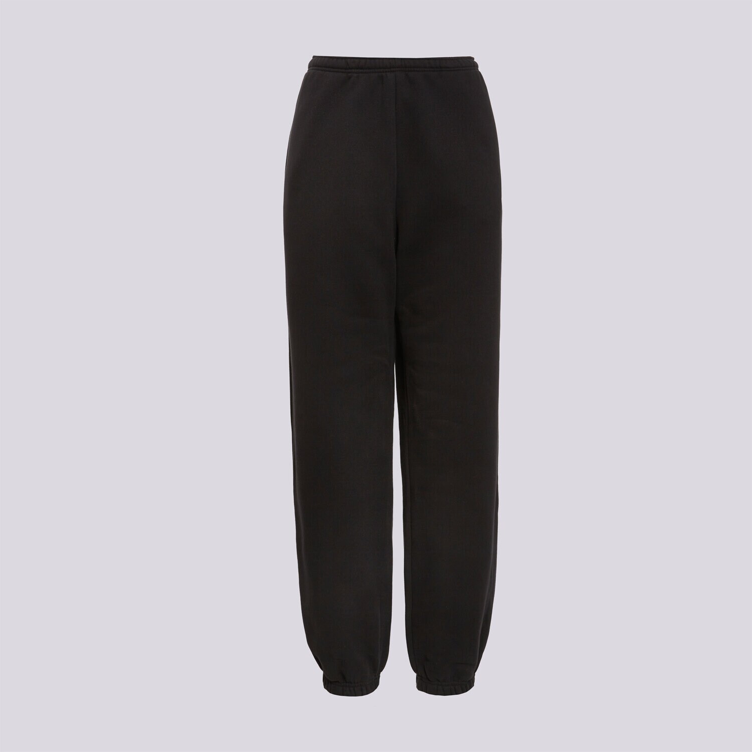 Femei pantaloni NIKE PANTALONI  W NK STDO FLC MW HR OS CFF PNT IM8074-001 Negru