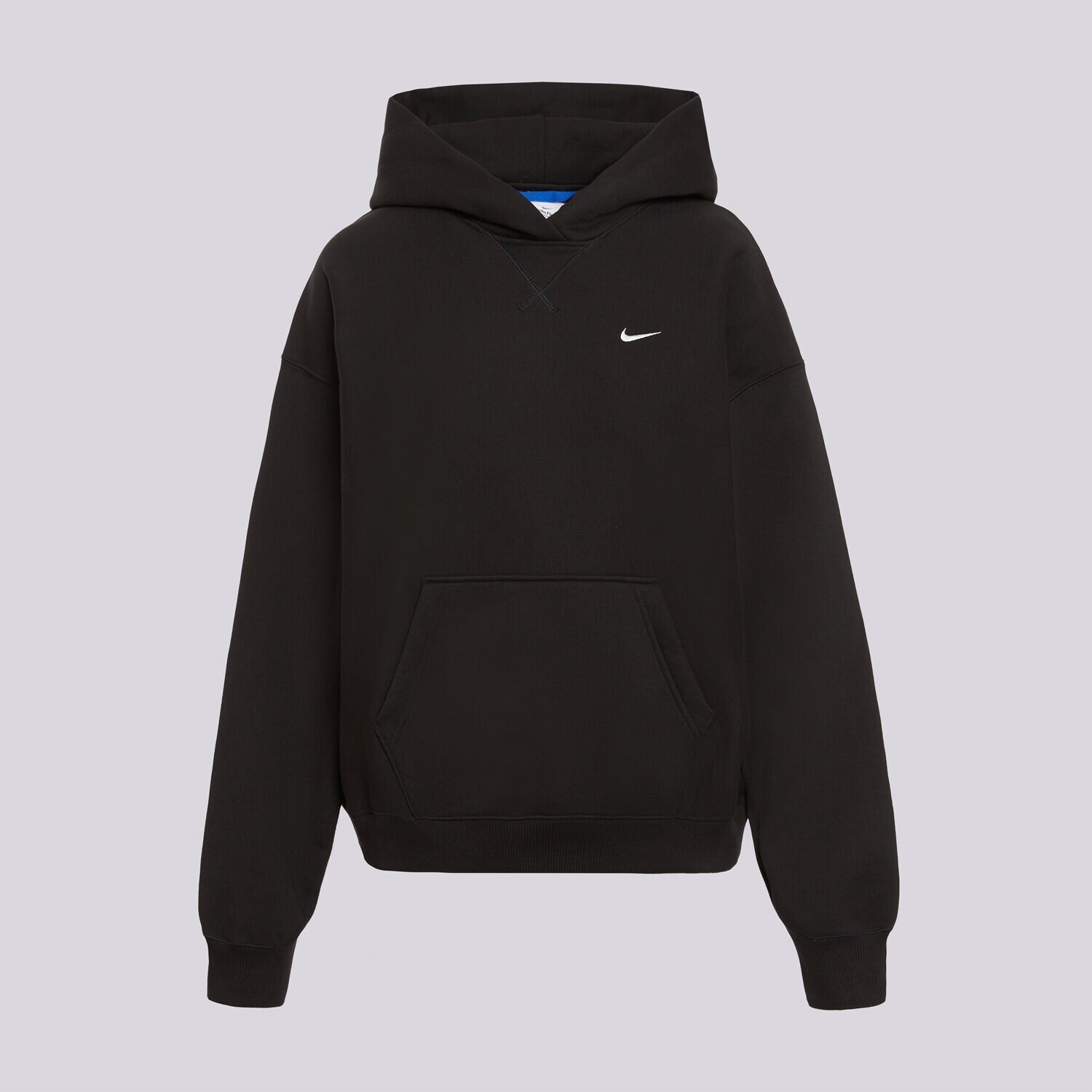 Femei bluză NIKE BLUZĂ HANORAC W NK STDO FLC HVY OS PO HDY IO2105-001 Negru