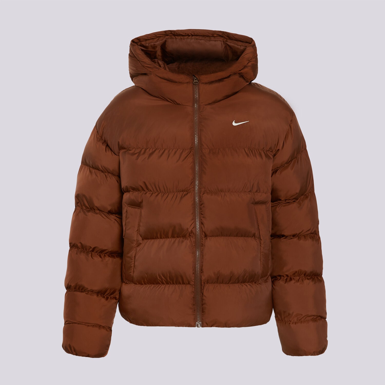 Femei geacă de iarnă NIKE JACHETĂ CU PUF W NKCLSSC JKT IF5931-259 Maro