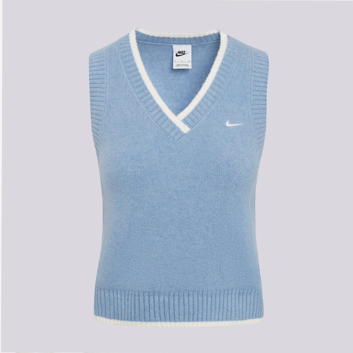 Femei veste NIKE VESTĂ W NK EKNIT VEST IM5522-486 Albastru