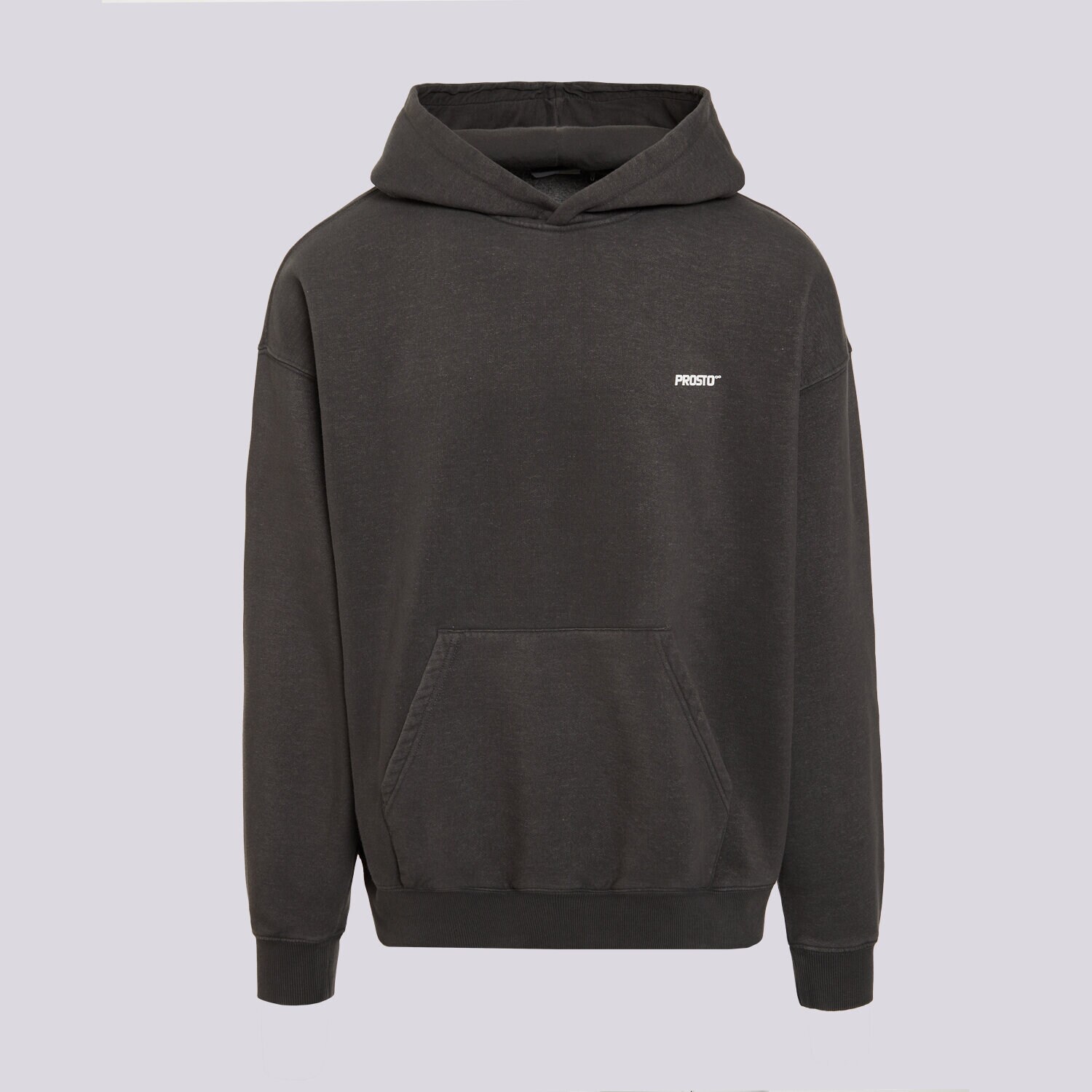 Bărbați bluză PROSTO BLUZĂ HANORAC 1999 Glitch Black KL263MSWE2301 Negru