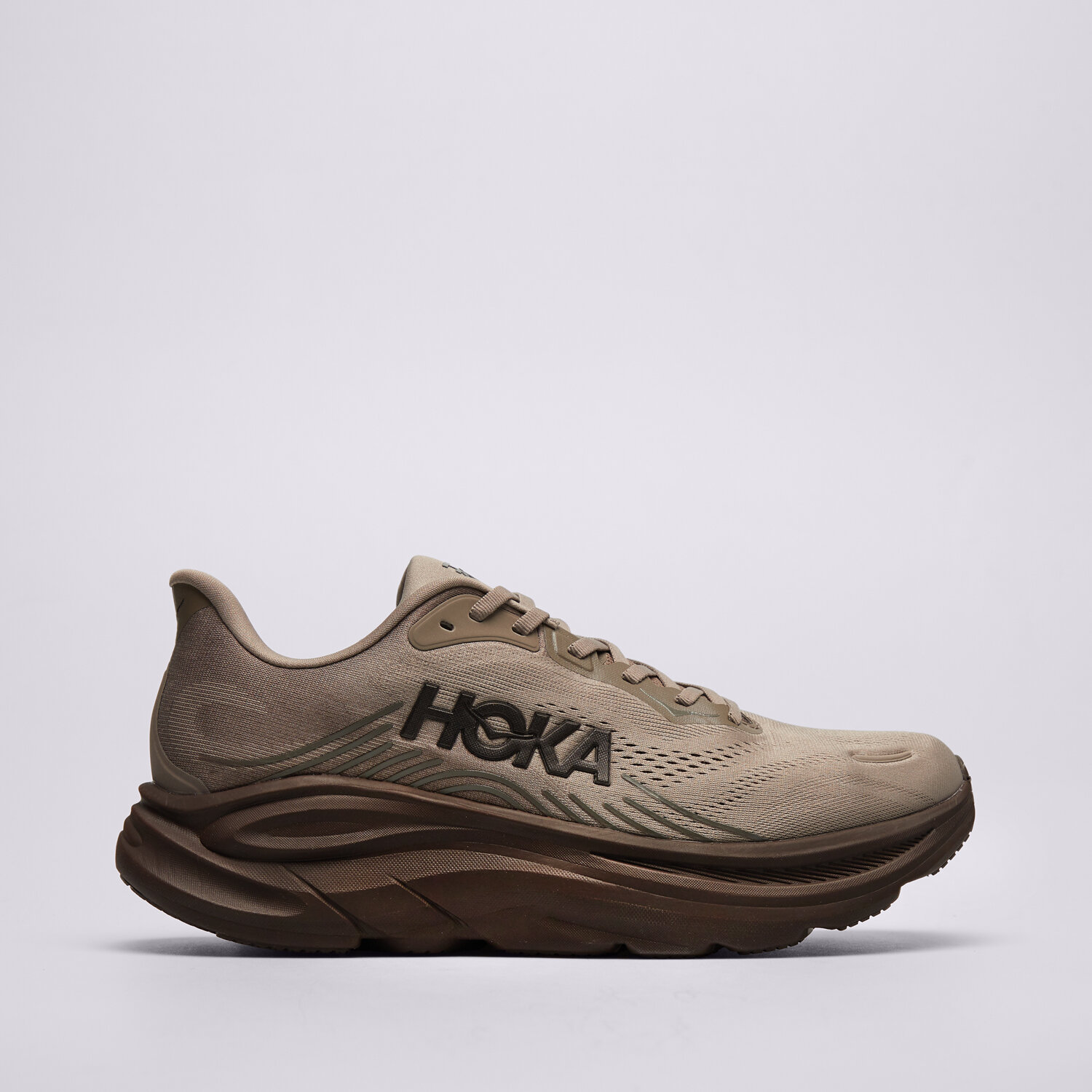 Barbați pantofi sport HOKA CLIFTON 11 1176572-BYPB Maro
