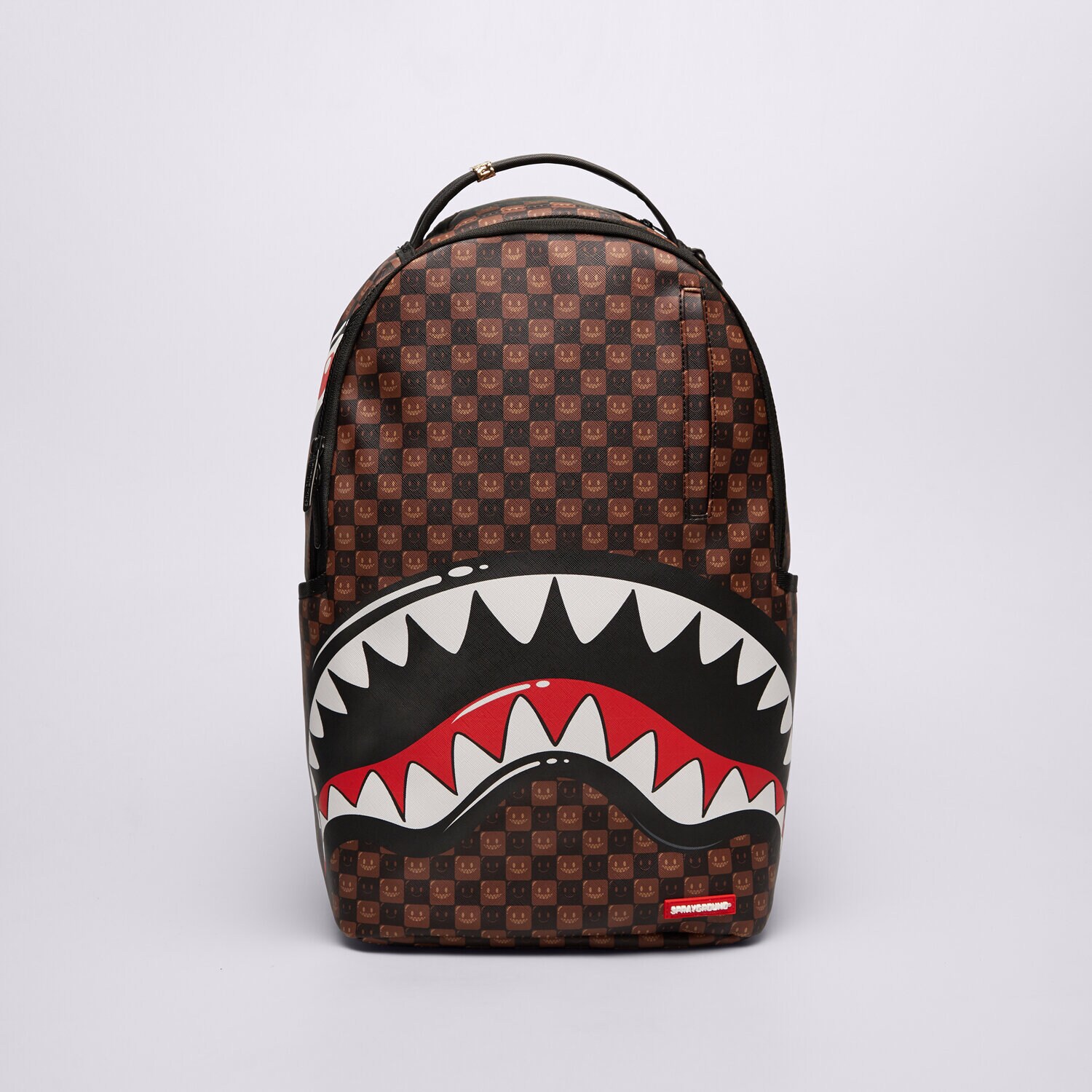 Femei rucsak SPRAYGROUND RUCSAC SHARKS IN PARIS BUBBLE BROWN 910B8634NSZ Maro