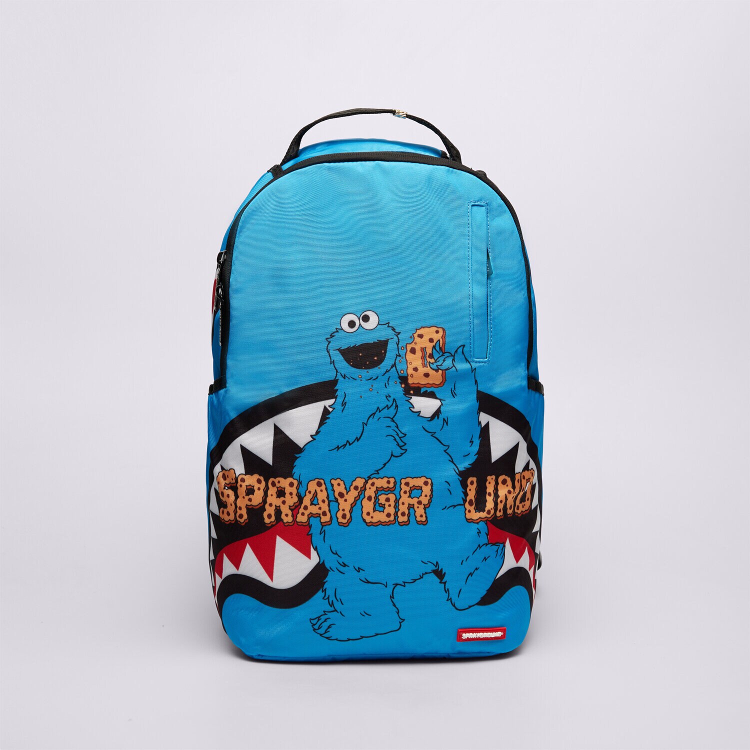 Femei rucsak SPRAYGROUND RUCSAC SESAME STREET COOKIE MONSTER 910B9122NSZ Negru