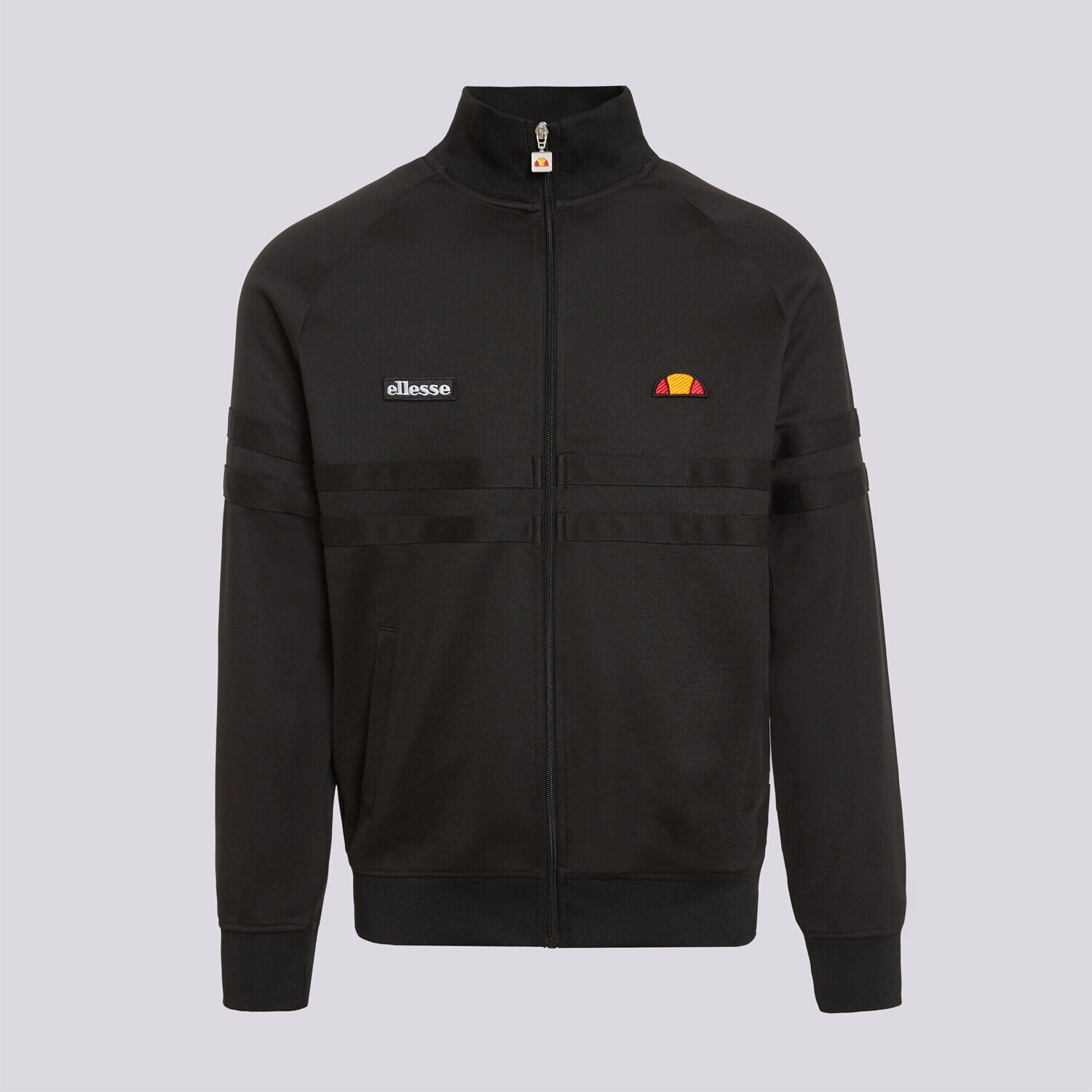 Bărbați bluză ELLESSE BLUZĂ RIMINI TRACK JACKET SHB00892015 Negru