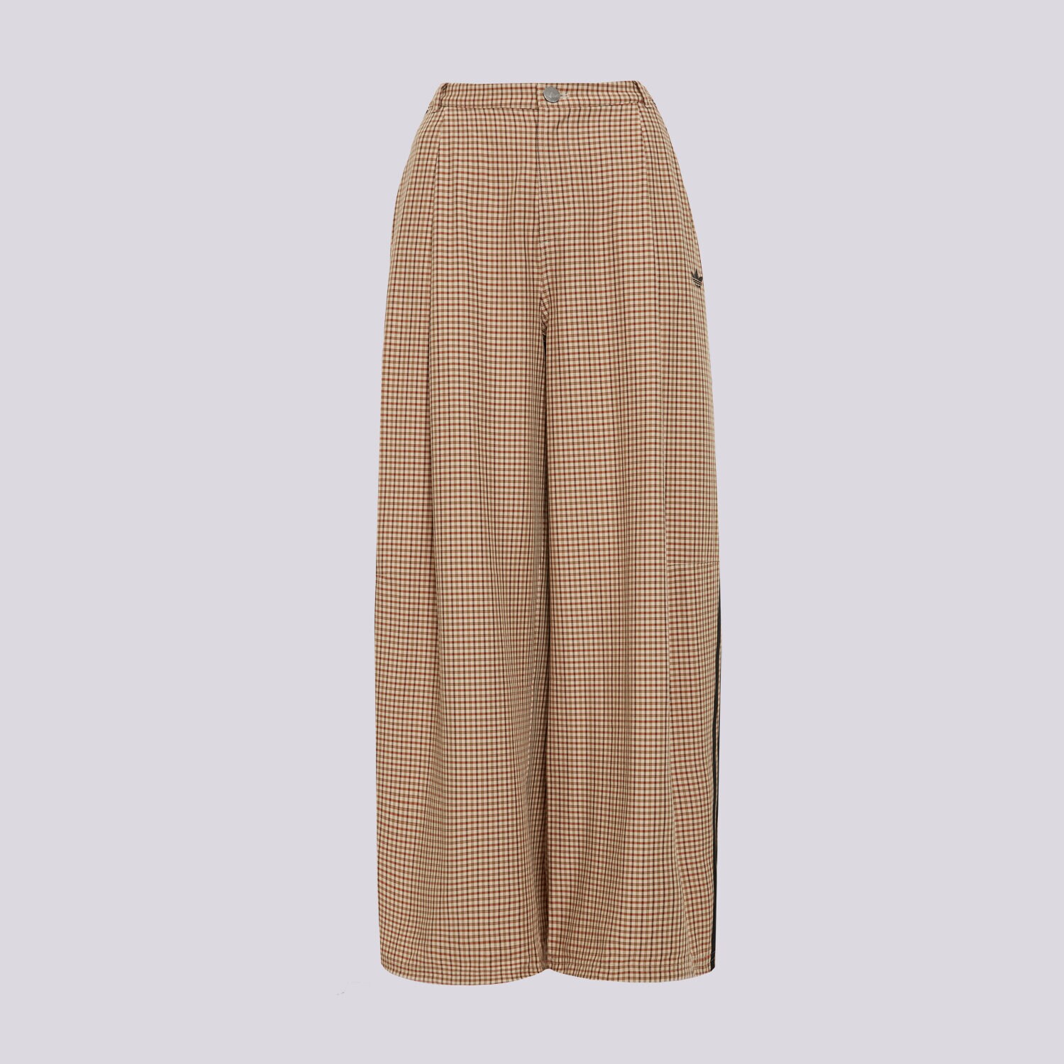 Femei pantaloni ADIDAS PANTALONI  CHECKS TROUSER LE8309 Bej