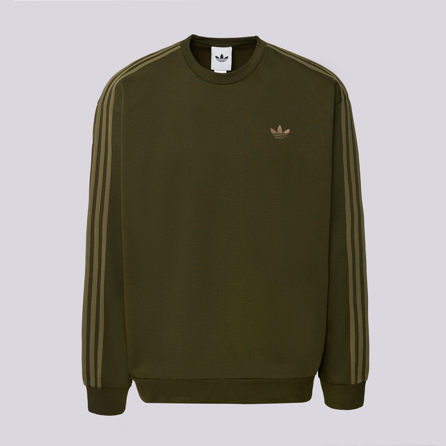 Bărbați bluză ADIDAS BLUZĂ 3S CREW KS7515 Kaki