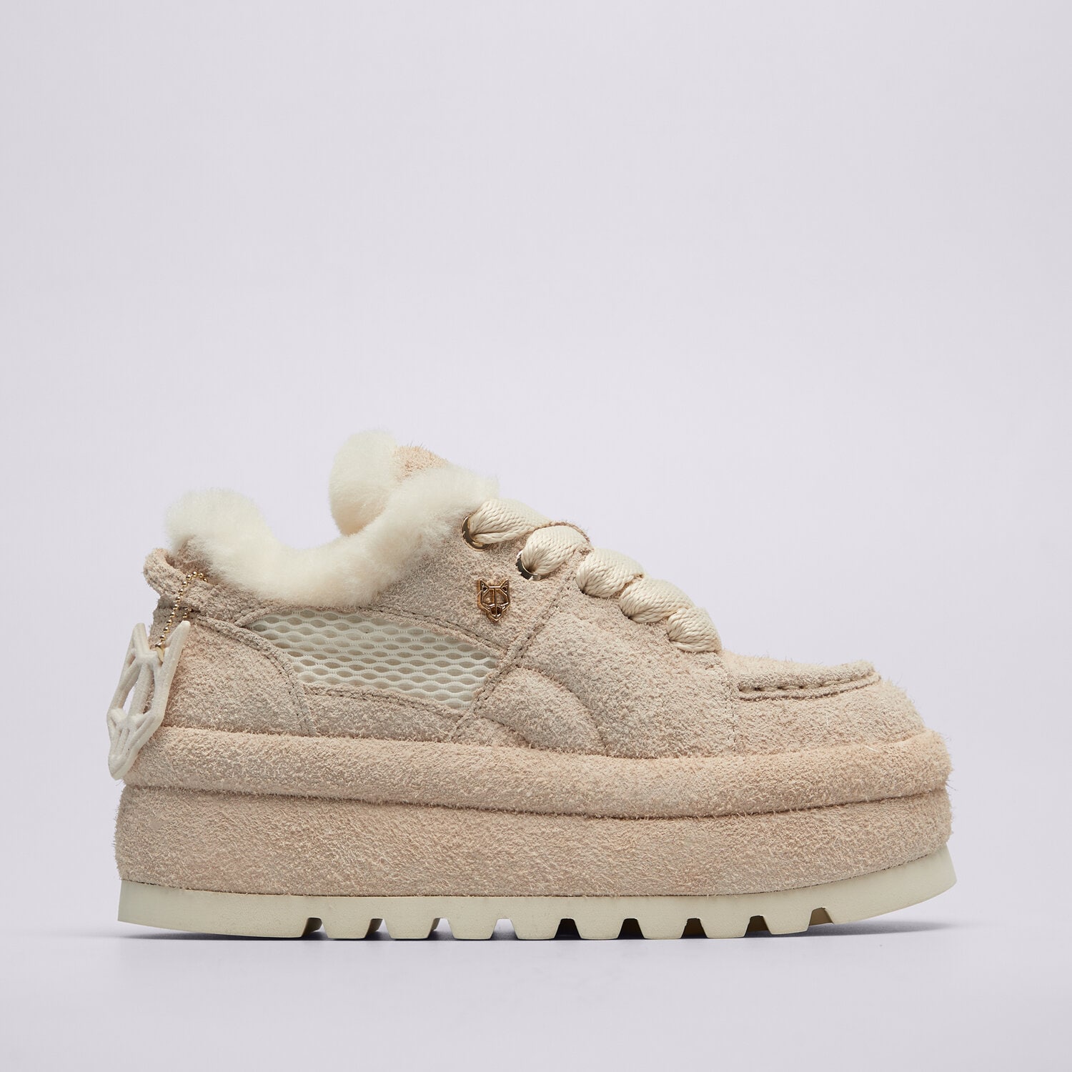 NAKED WOLFE BEAU NWBEAUICESUEDE cremă