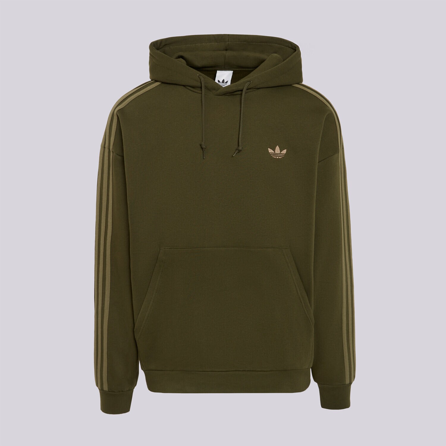 Bărbați bluză ADIDAS BLUZĂ HANORAC 3S HOODY KS7504 Kaki