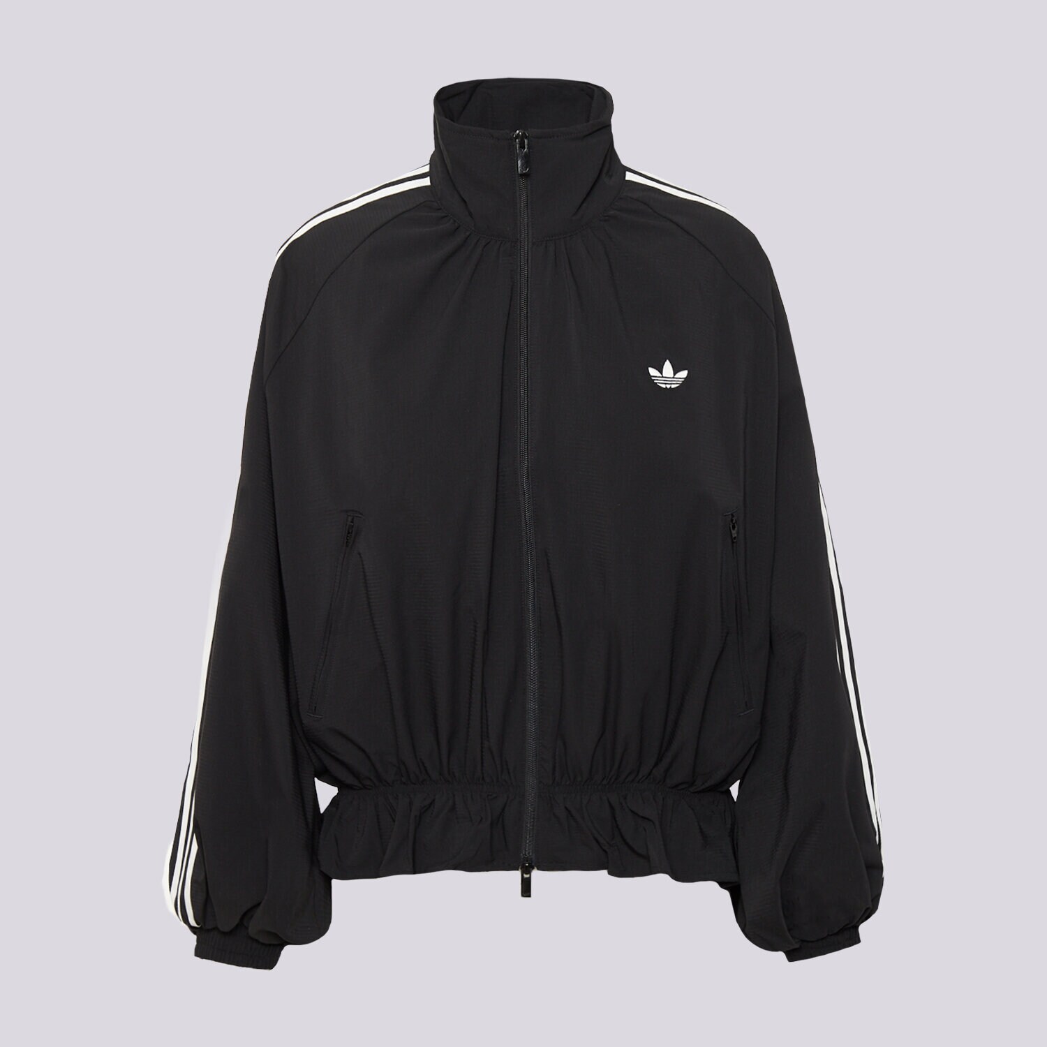 Femei bluză ADIDAS BLUZĂ BLOUSY OVERSIZED TRACK TOP LG4075 Negru