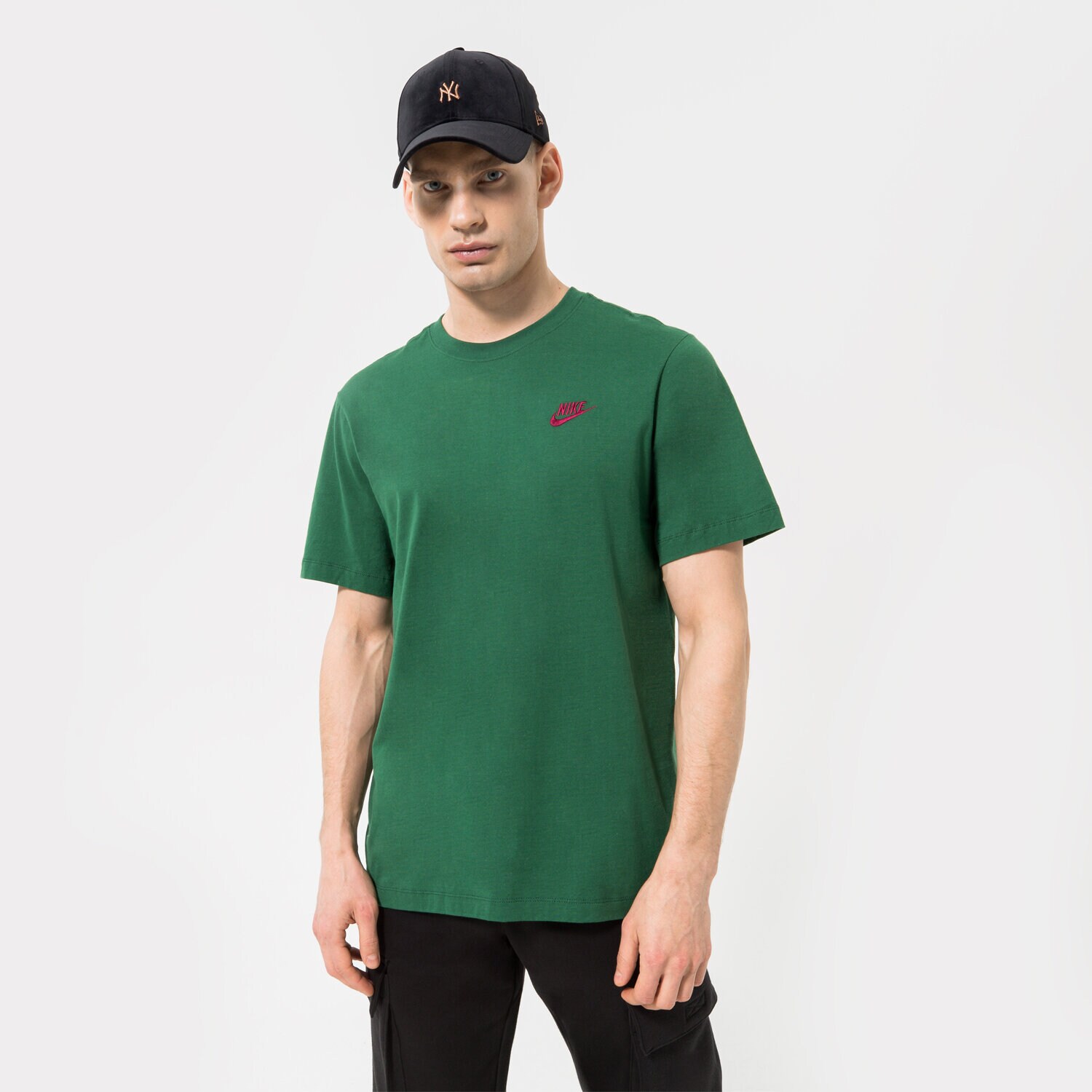 Bărbați tricou NIKE TRICOU SPORTSWEAR CLUB AR4997-341 Verde