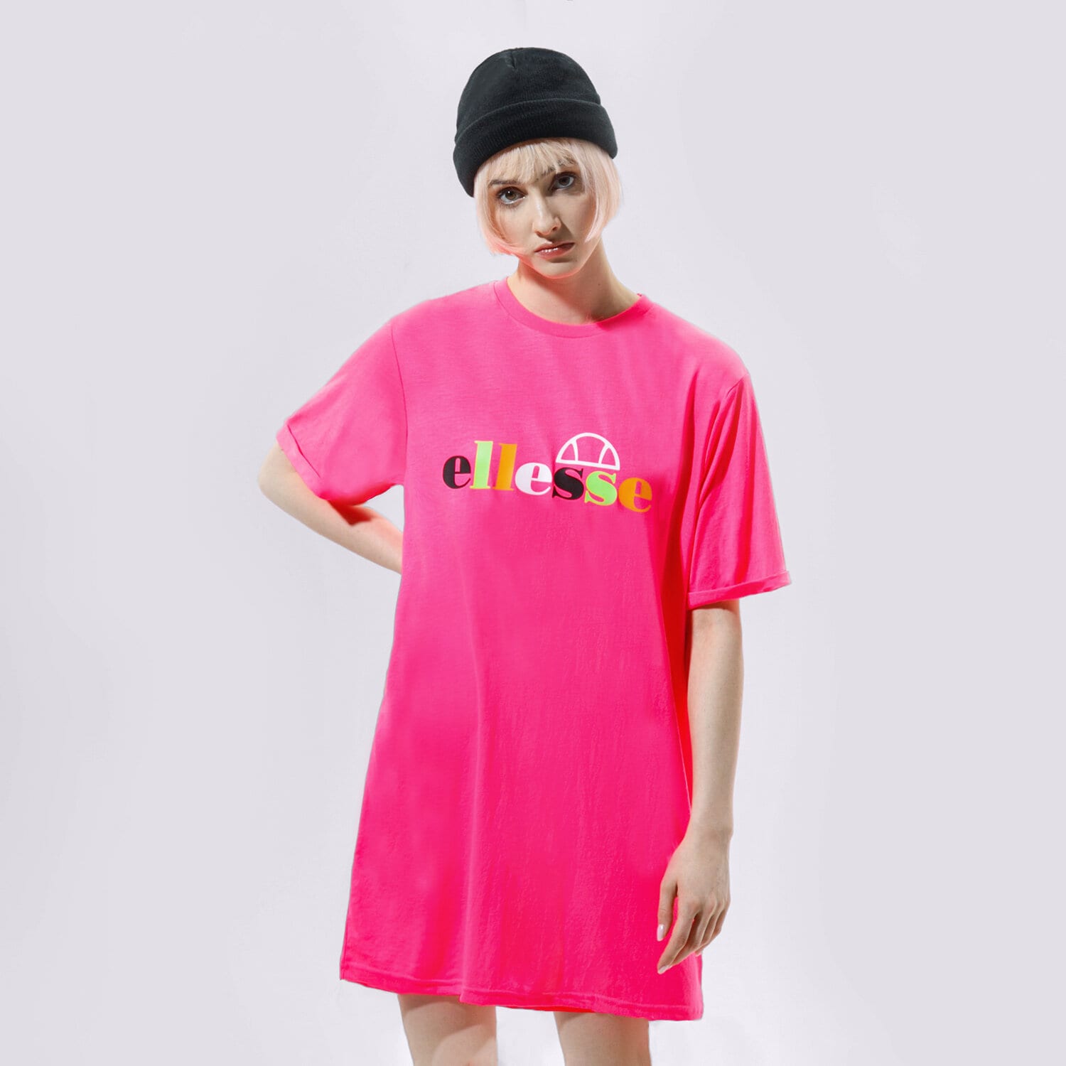 Femei rochii și fuste ELLESSE ROCHIE INKA PINK SGF10515811 Roz