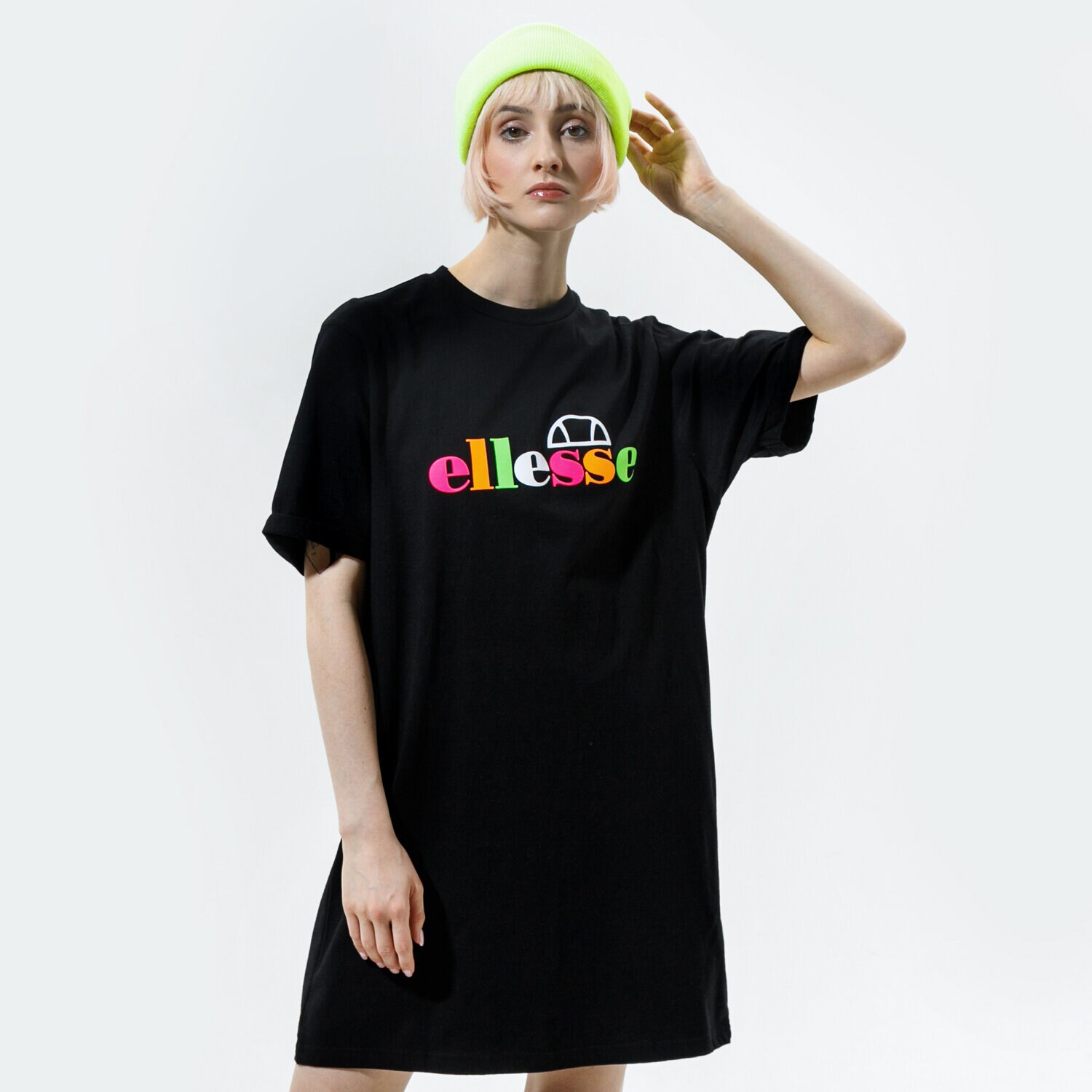Femei rochii și fuste ELLESSE ROCHIE INKA BLK SGF10515011 Negru