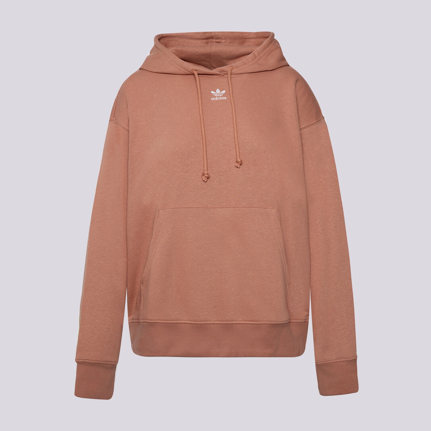 Femei bluză ADIDAS BLUZĂ CU GLUGĂ ESS+ HOODIE SIZE PLUS H44651 Roz