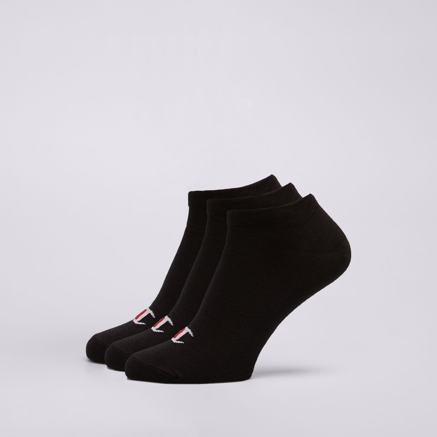 Femei șosete CHAMPION ȘOSETE 3PK SNEAKER SOCKS U20100KK001 Negru