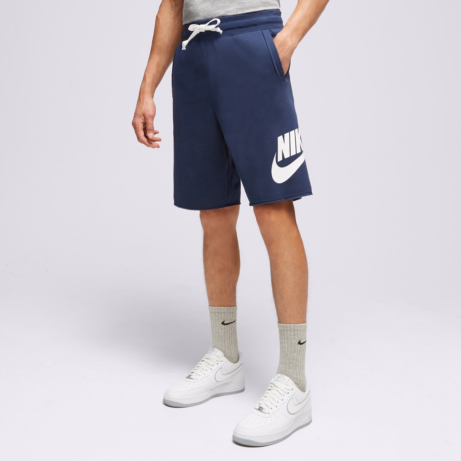 Femei pantaloni scurți NIKE PANTALONI SCURȚI SPORTSWEAR ESSENTIALS DM6817-410 Bleumarin