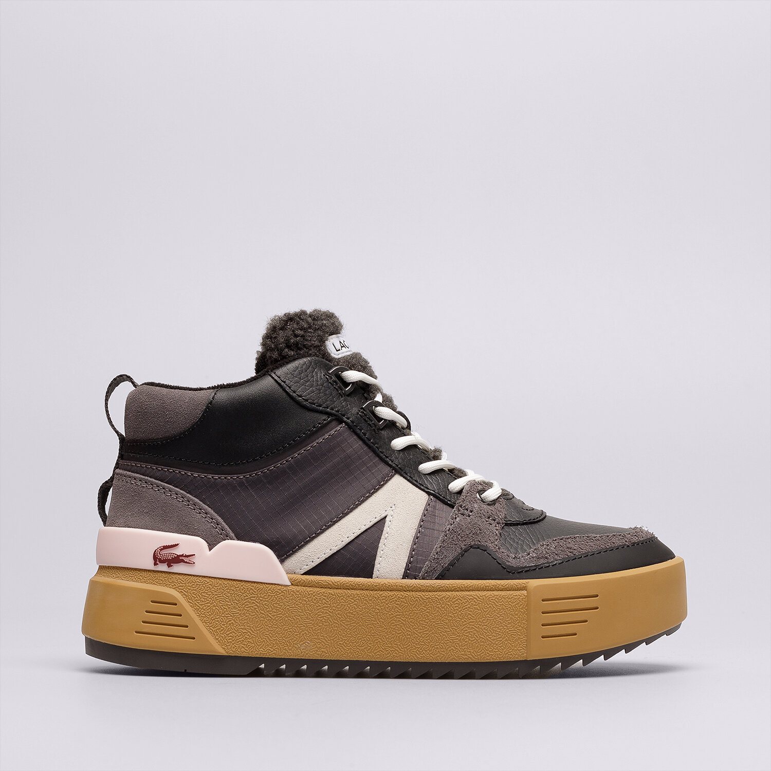 Femei pantofi sport LACOSTE L002 WNTR MID 2221 SFA 744SFA00701J1 Negru