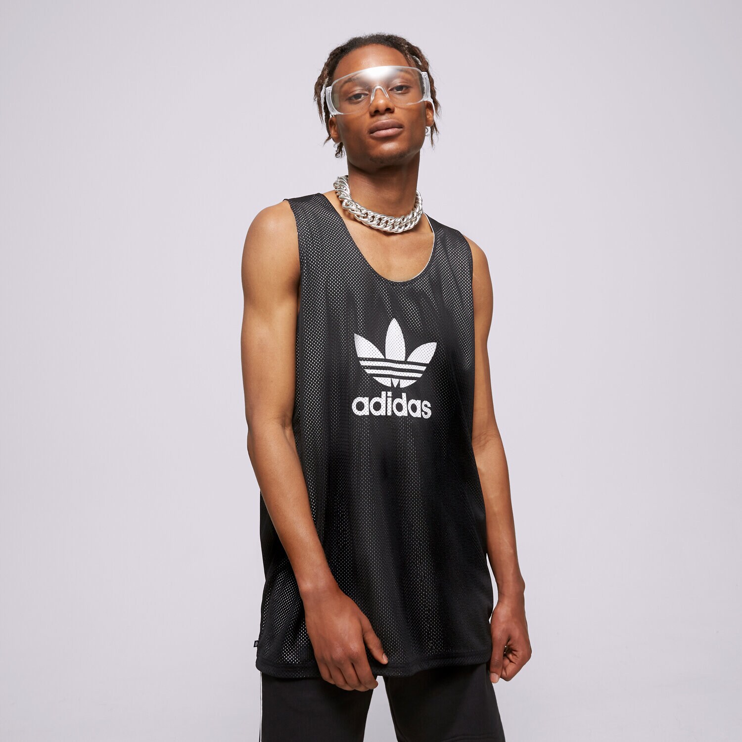 Bărbați tricou ADIDAS MAIOU BBALL TREFO JSY HS2067 Negru