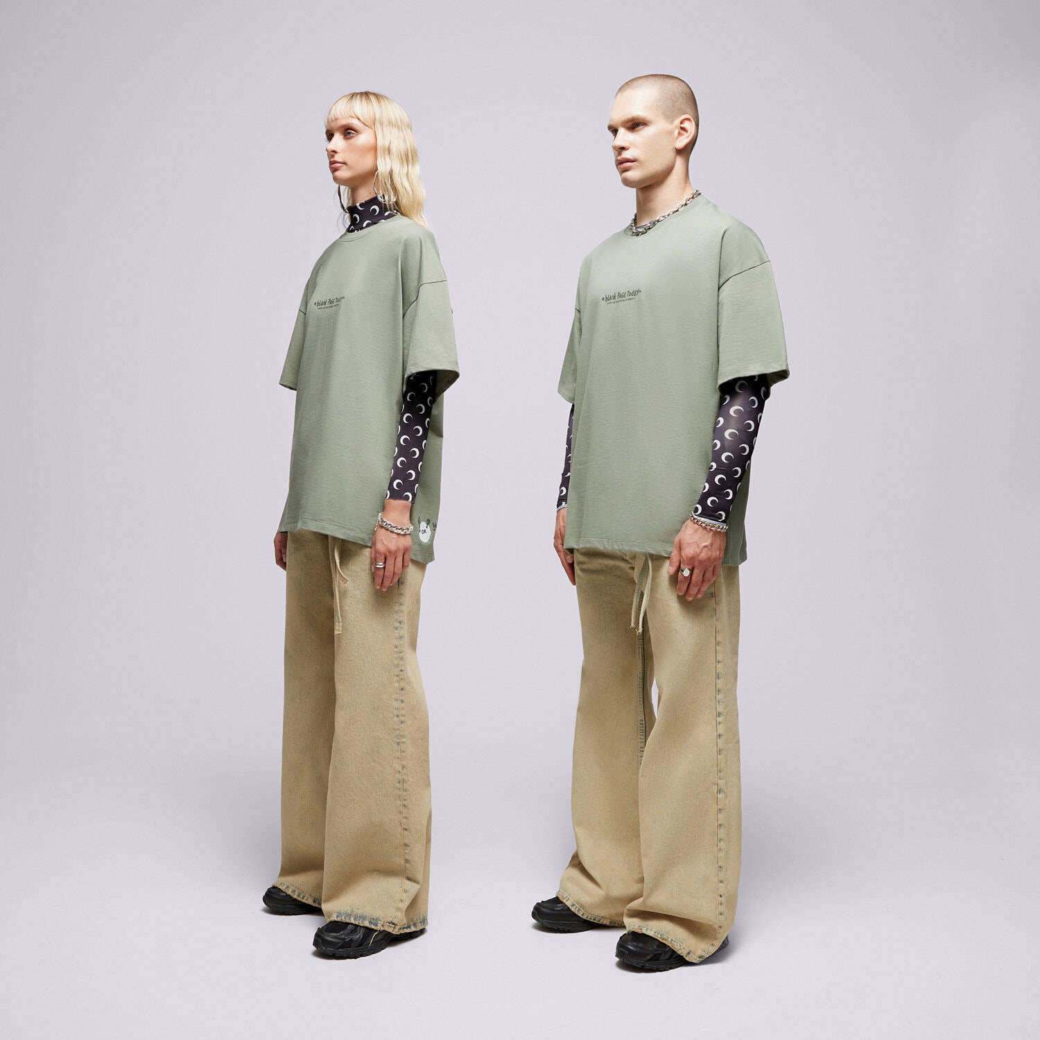Femei tricou S.NOW JOB SIZEER TRICOU “BLANK PAGE” OLIVE SI123TSU50003 Verde