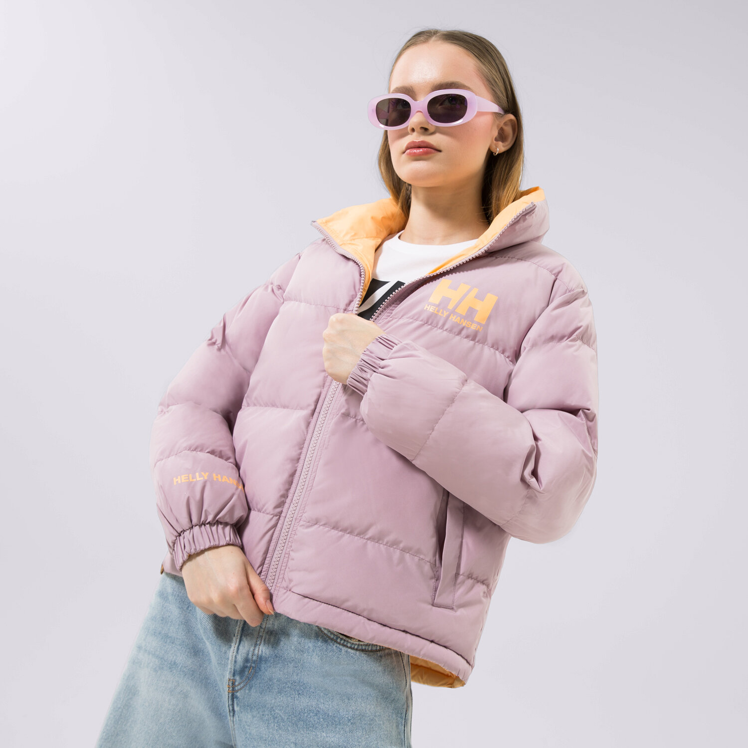Femei geacă de iarnă HELLY HANSEN JACHETĂ DE IARNĂ   W HH URBAN REVERSIBLE 29664693 Roz