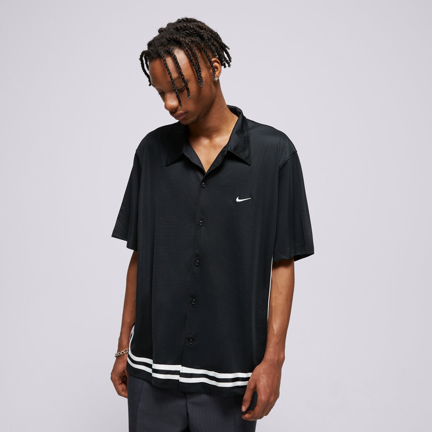 Bărbați tricou NIKE CĂMAșĂ M NK DF DNA CRSOVR SS TOP SSNL FN2875-010 Negru