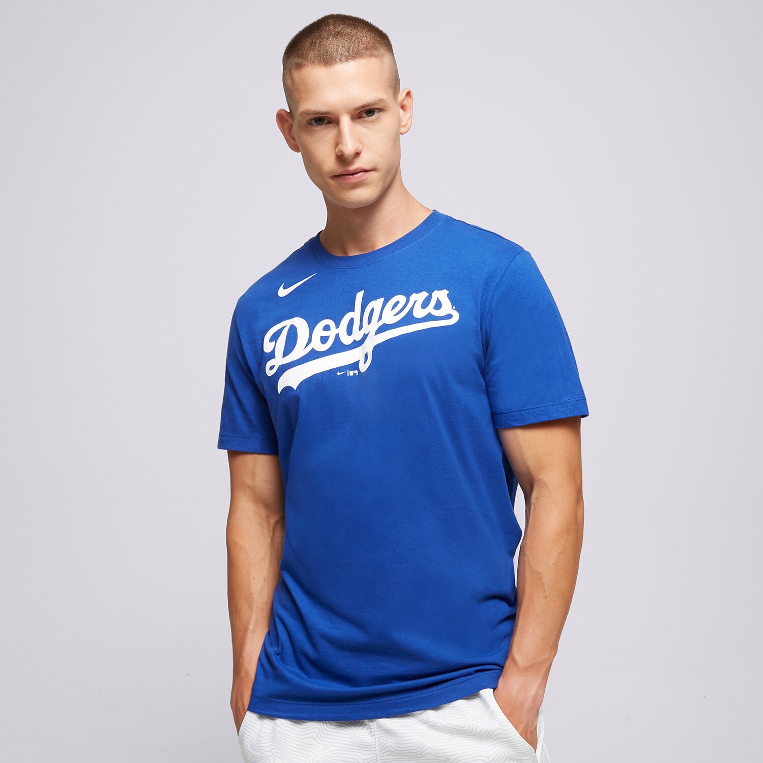 Bărbați tricou NIKE TRICOU LOS ANGELES DODGERS MLB N199-4EW-LD-M3X Albastru