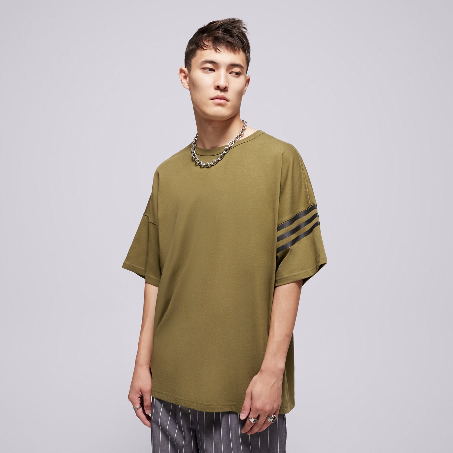 Bărbați tricou ADIDAS TRICOU NEU C TEE HZ3697 Kaki