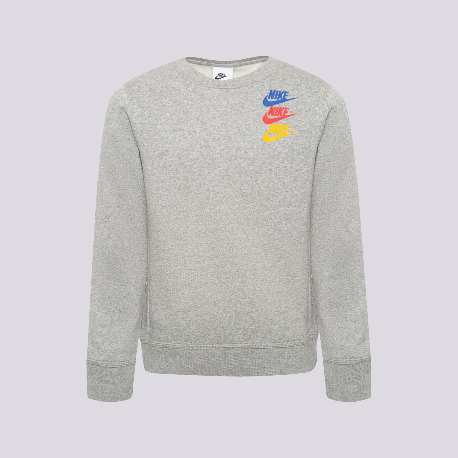Copii bluză NIKE BLUZĂ B NSW SI FLC CREW BB FD1199-063 Gri