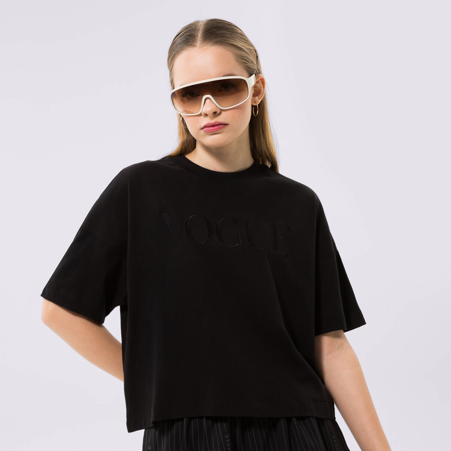 Femei tricou PUMA TRICOU PUMA X VOGUE GRAPHIC TEE 534691-01 Negru