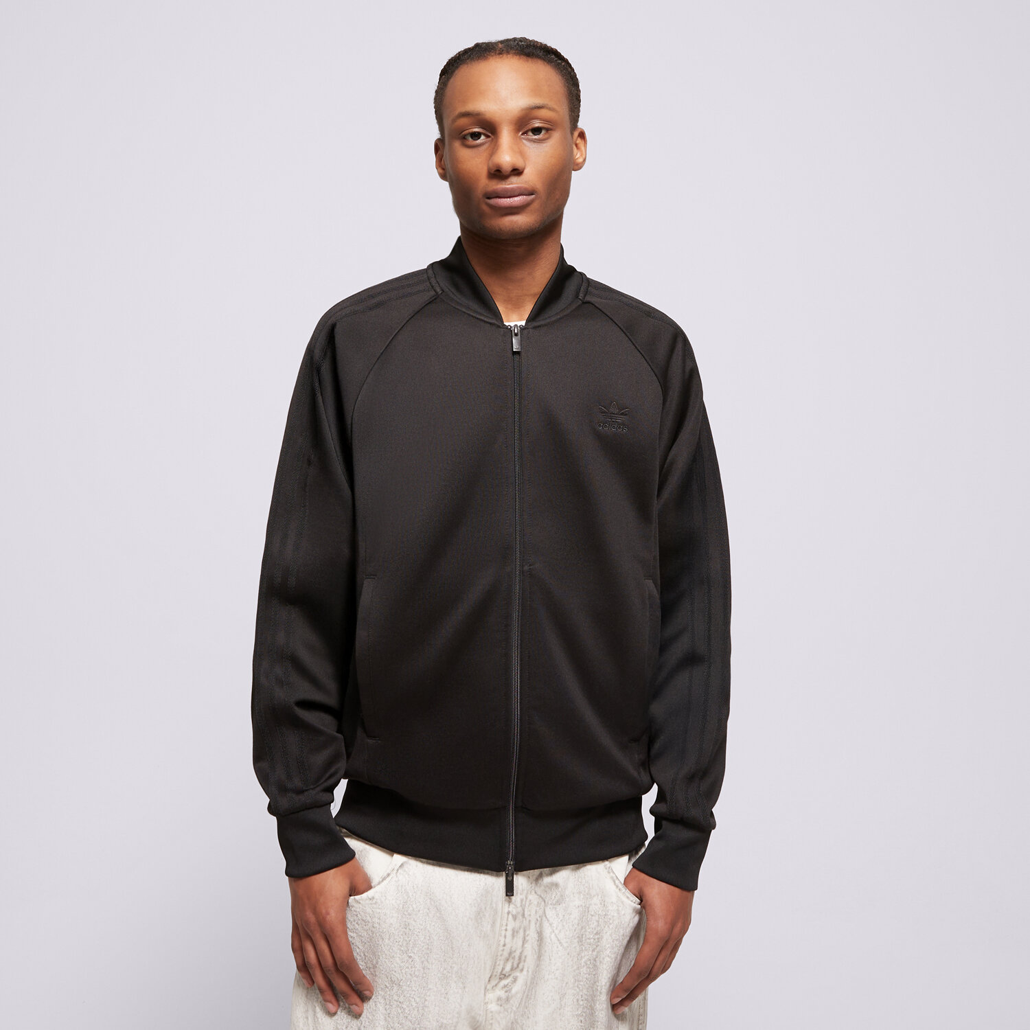 Bărbați bluză ADIDAS BLUZĂ SST TT JY1290 Negru