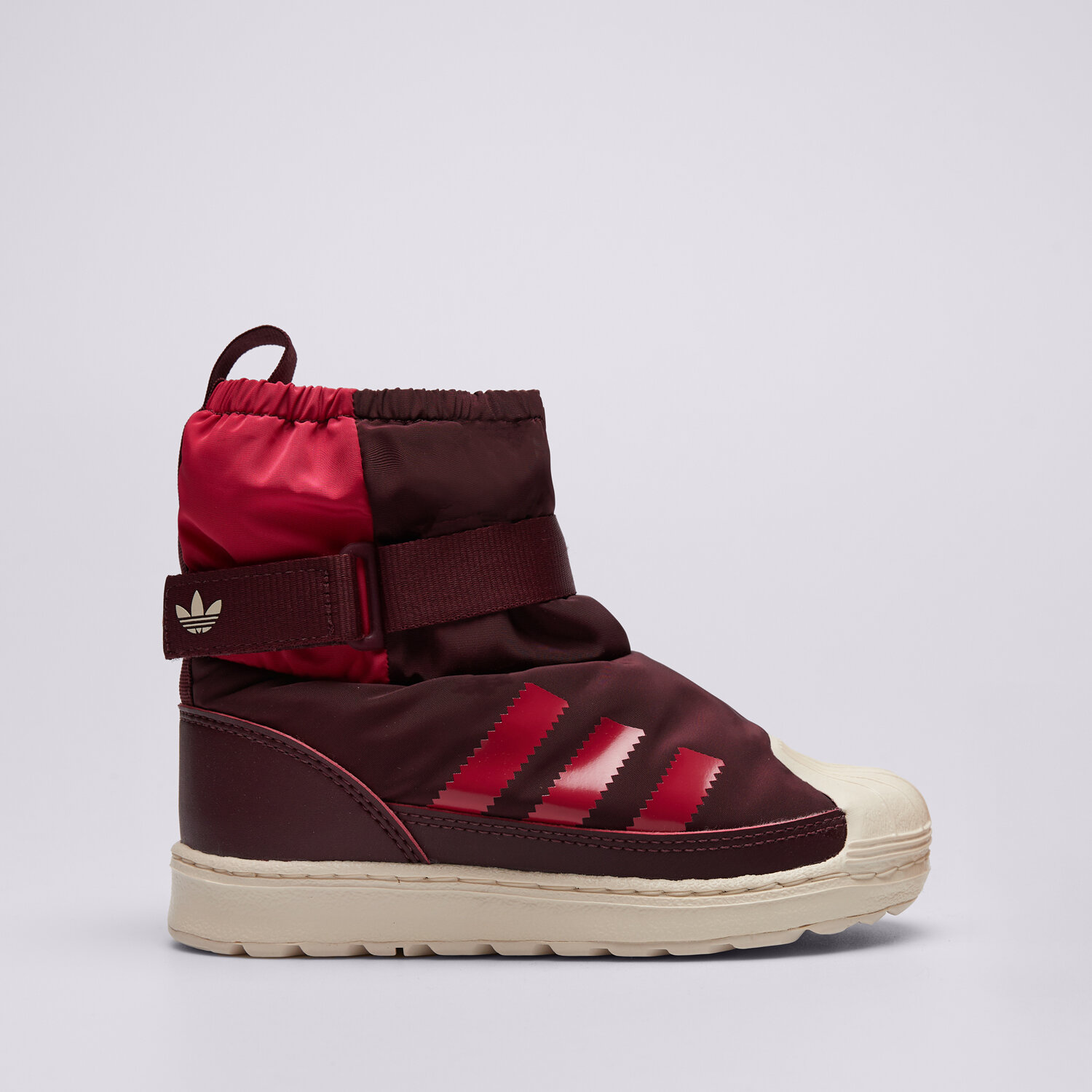 Copii încălțăminte de iarnă ADIDAS SUPERSTAR 360 WTR BOOT I JR5805 Bordo