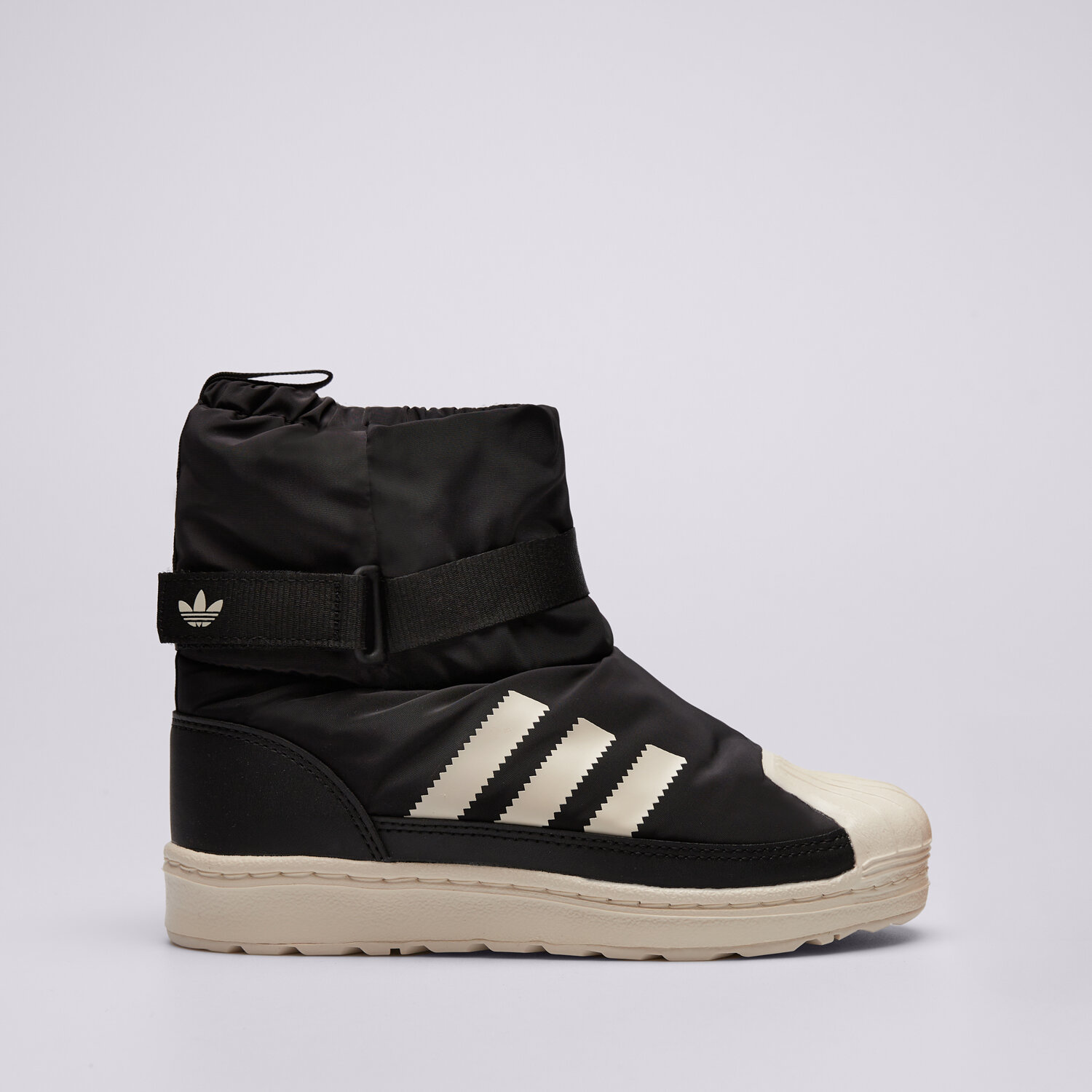 Copii încălțăminte de iarnă ADIDAS SUPERSTAR 360 WTR BOOT C JQ7949 Negru