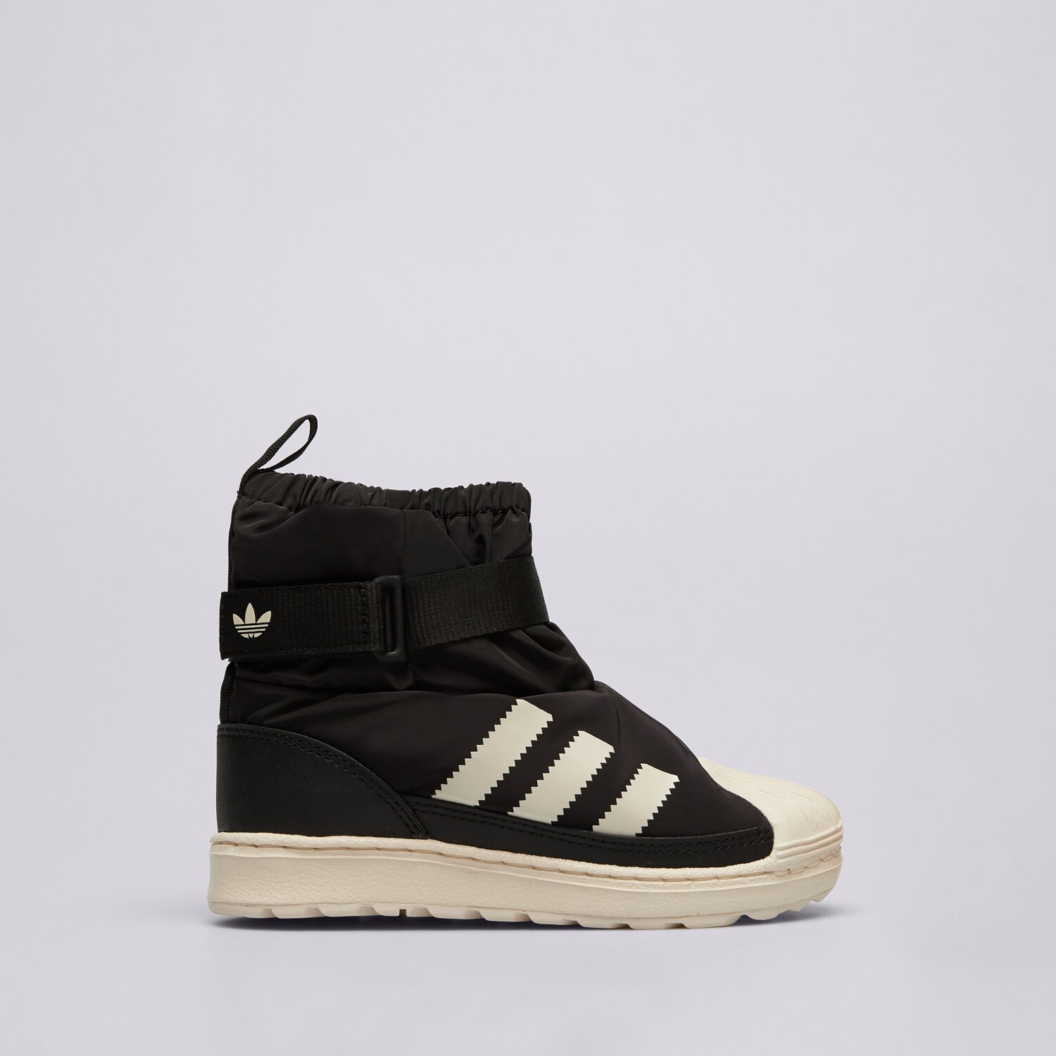 Copii încălțăminte de iarnă ADIDAS SUPERSTAR 360 WTR BOOT I JQ7951 Negru