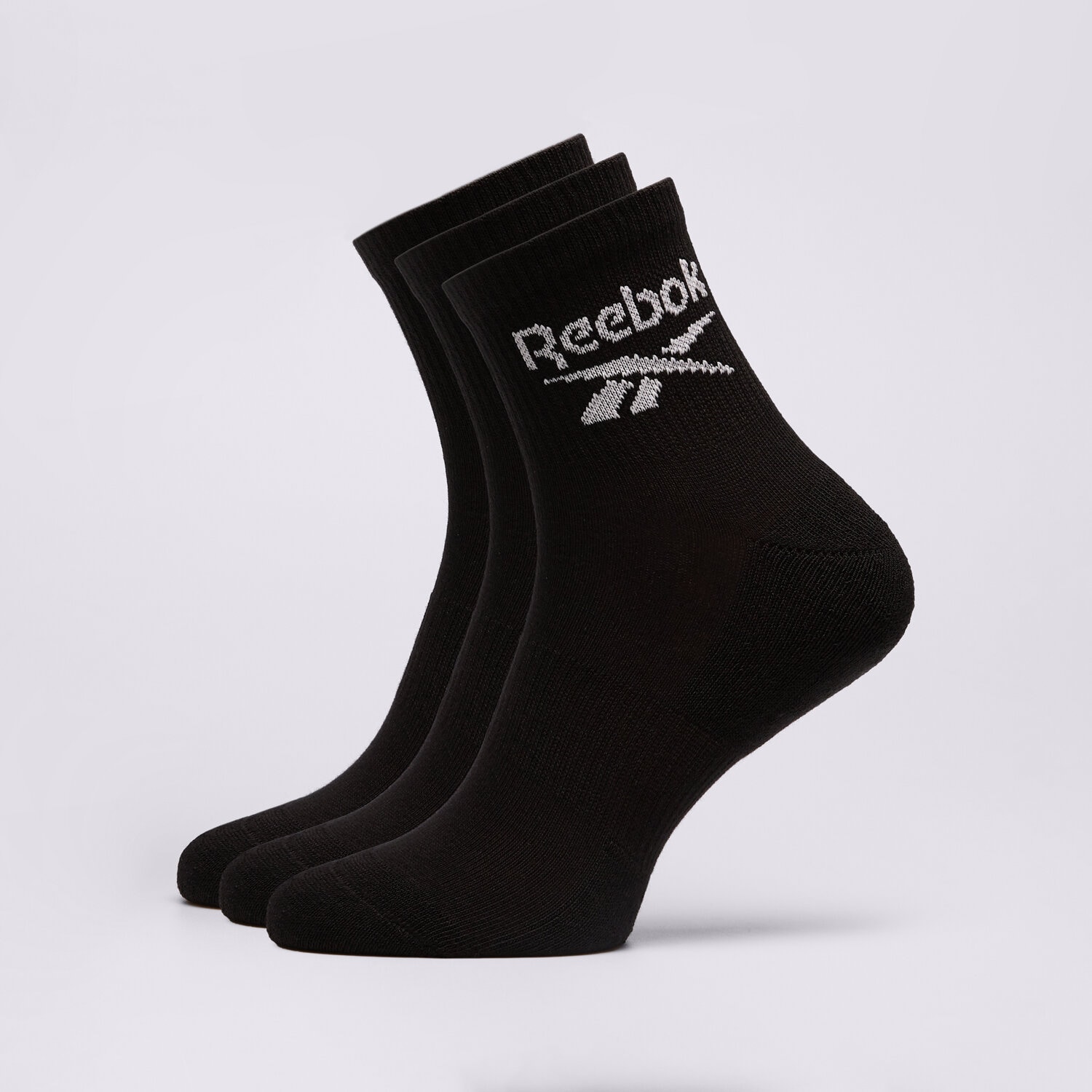 Femei șosete REEBOK ȘOSETE 3 PACK SOCKS QUARTER RBKANTF23057-R0427-2 Negru