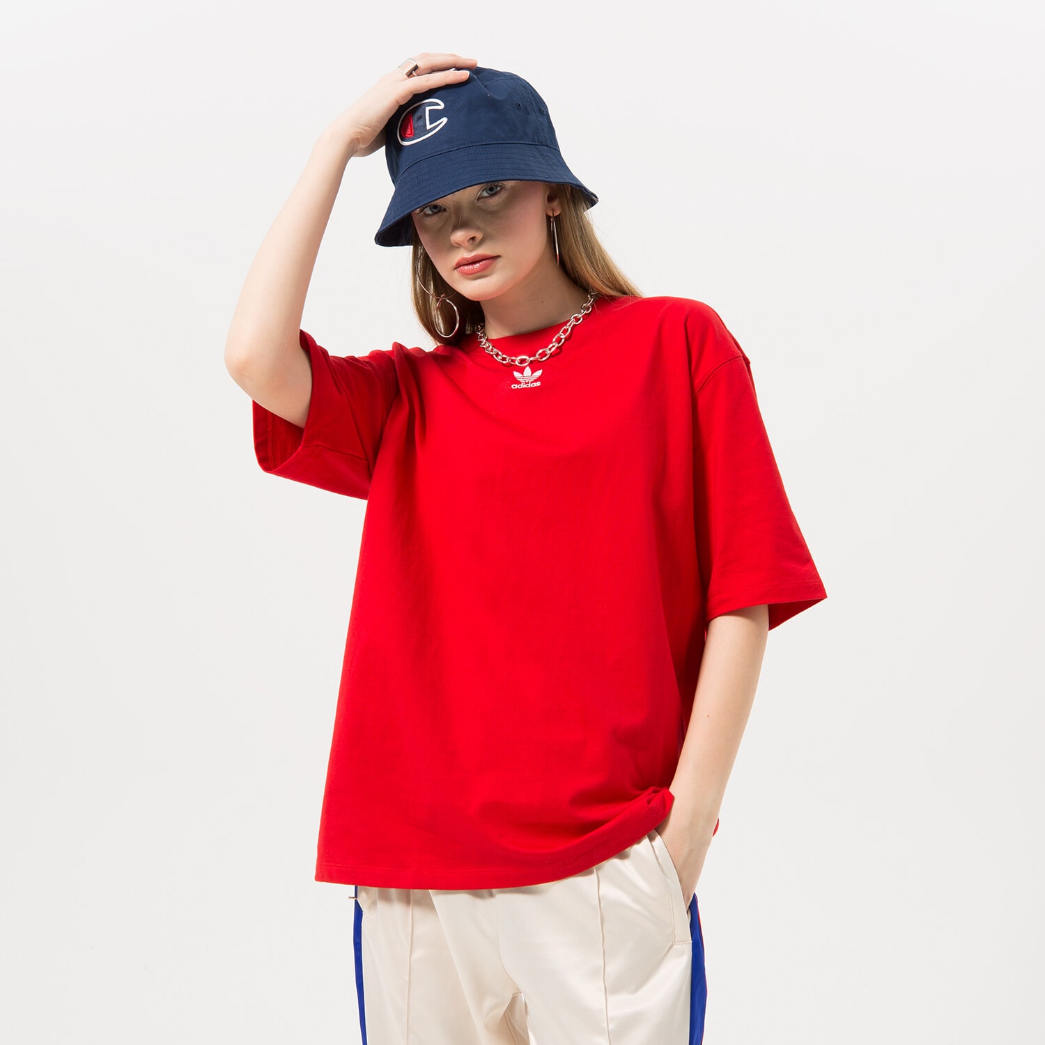 Femei tricou ADIDAS TRICOU IA6465 Roșu