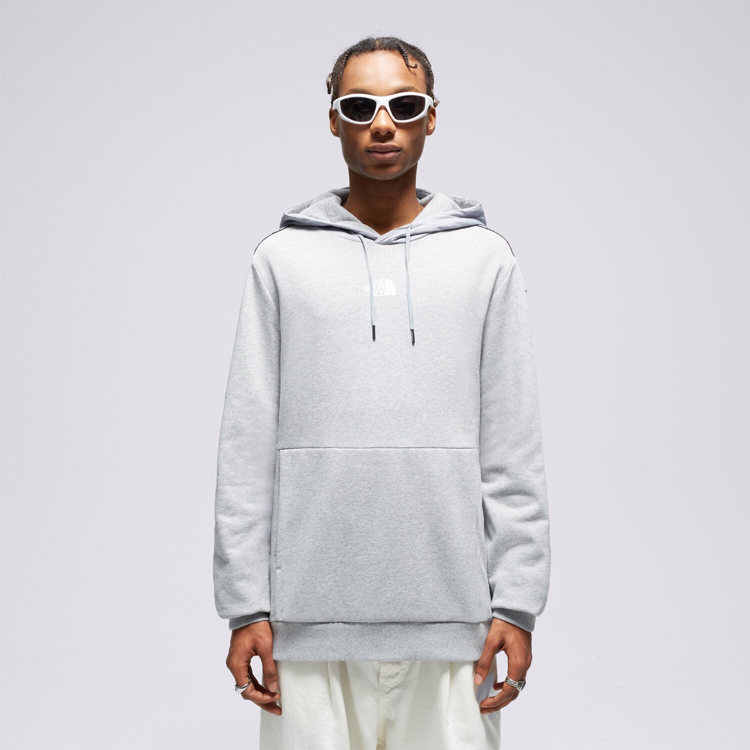 Bărbați bluză THE NORTH FACE BLUZĂ CU GLUGĂ CHANGLA HOODIE LGR NF0A83GEACL1 Gri