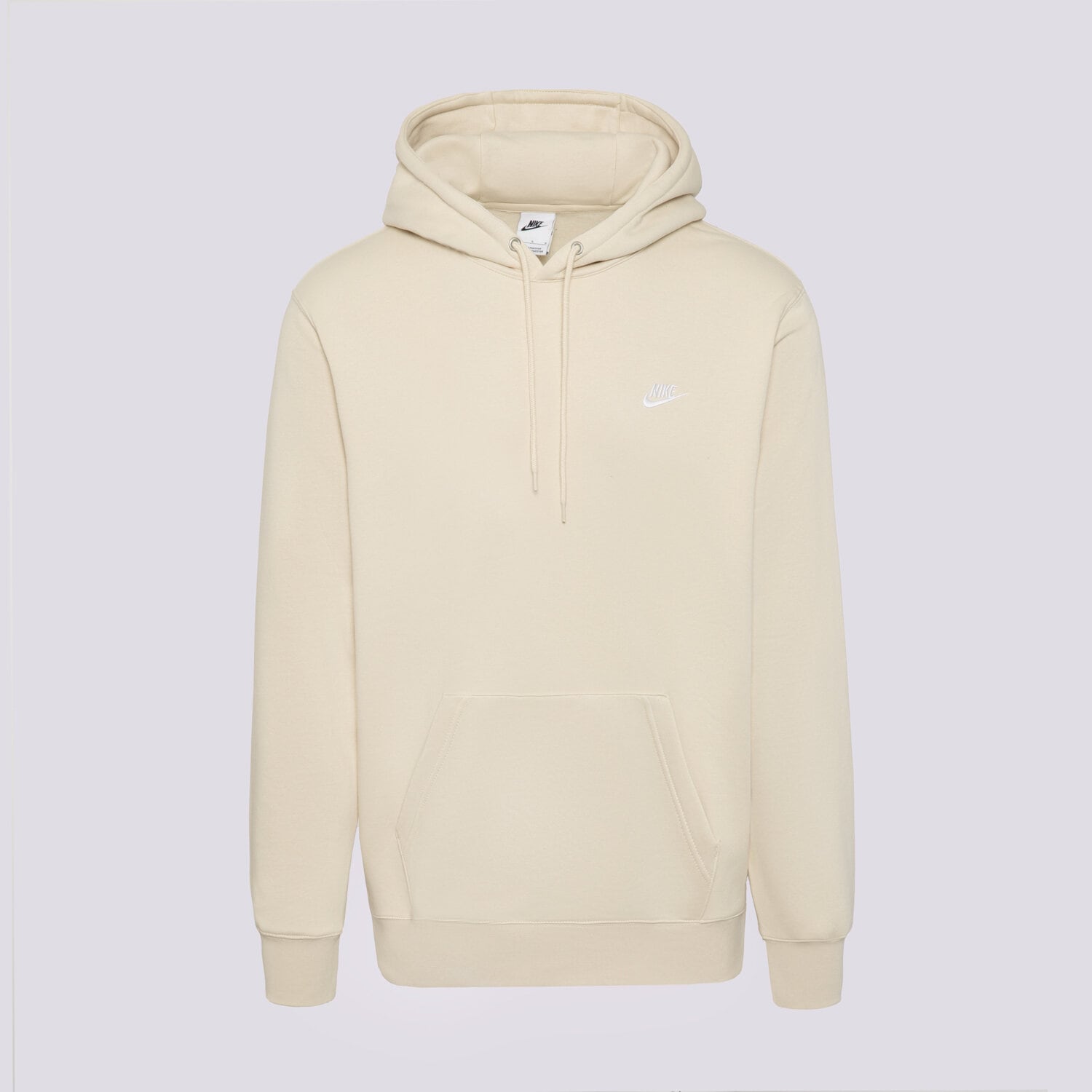 Bărbați bluză NIKE BLUZĂ CU GLUGĂ M NK CLUB BB PO HOODIE FN3859-229 Bej
