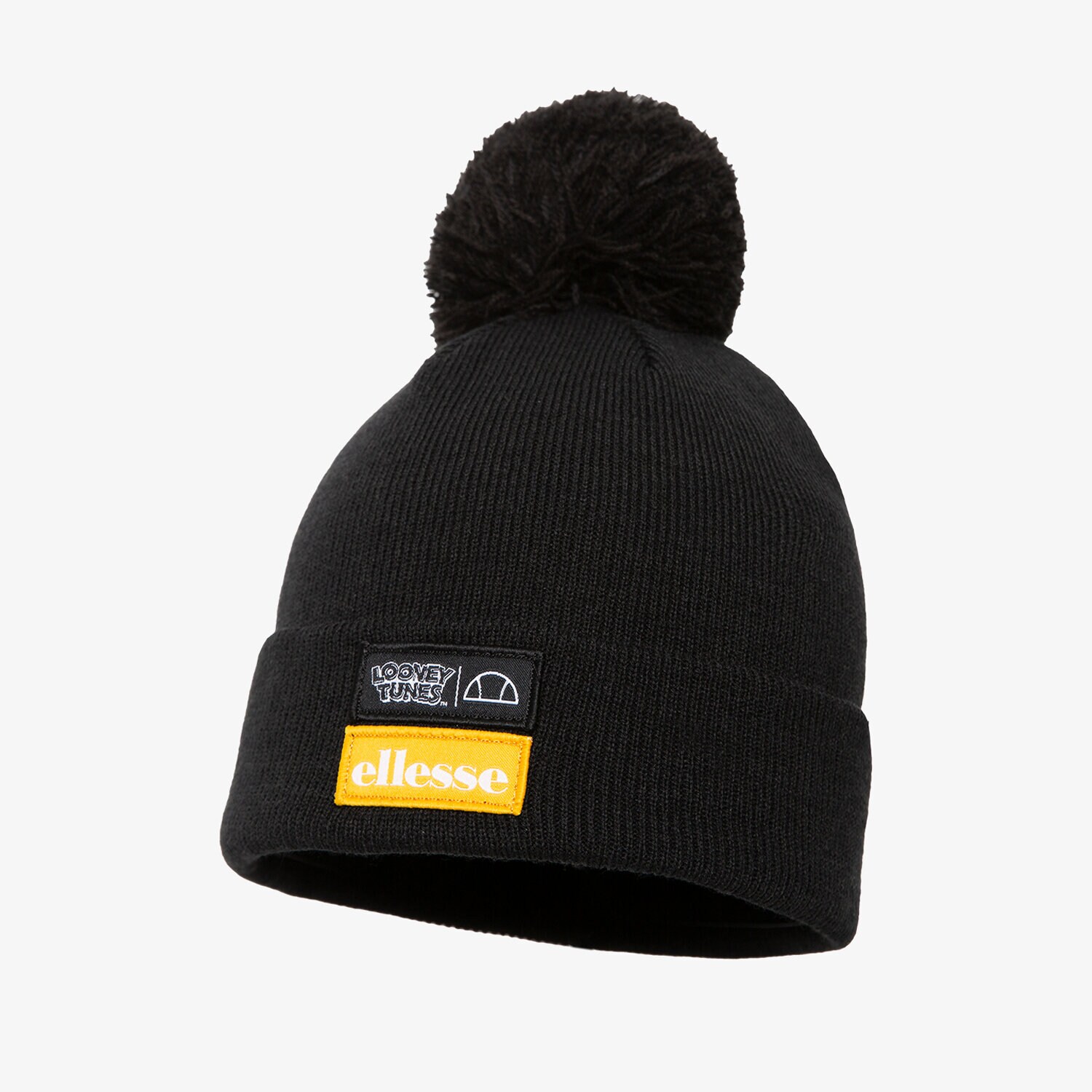 Copii căciulă ELLESSE CACIULA JACKS JUNIOR POM POM BEANIE BLK SMLA2964011 Negru