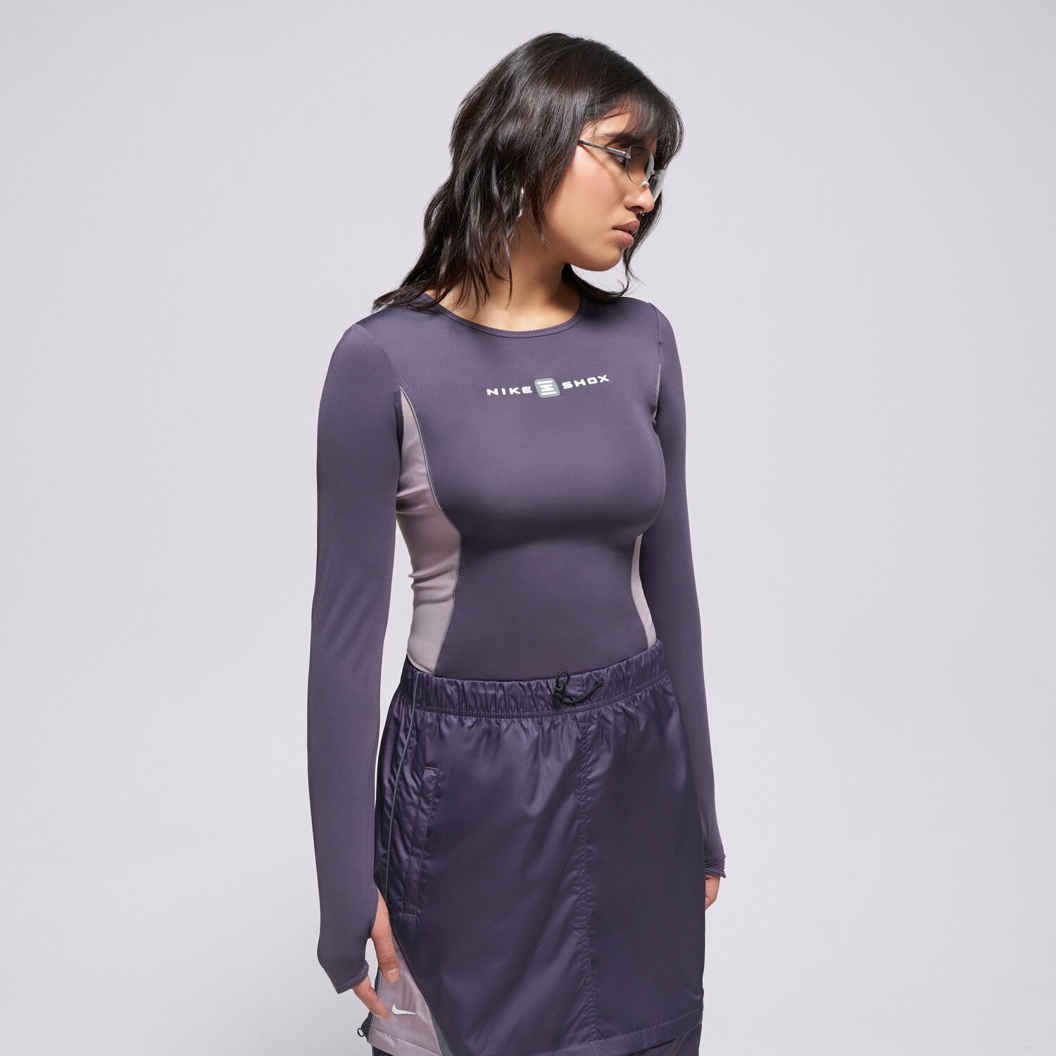 Femei tricou NIKE TRICOU LS TOP SHOX W NSW IH0263-573 Bleumarin