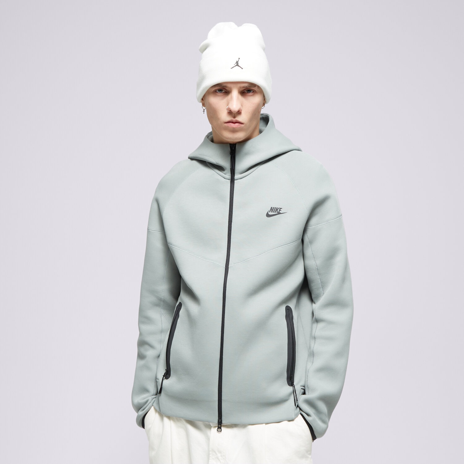 Bărbați bluză NIKE BLUZĂ SPORTSWEAR CLUB FLEECE FB7921-330 Gri