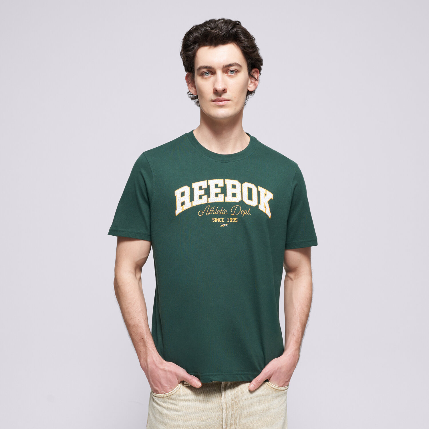 Bărbați tricou REEBOK TRICOU ATH DEPT GRAPHIC TEE 100263170 Verde