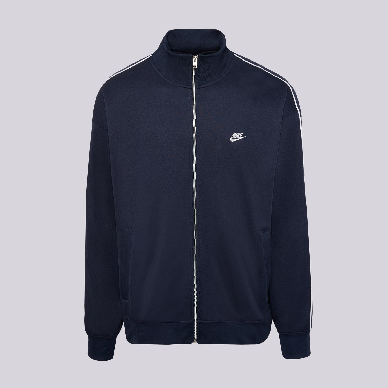 Bărbați bluză NIKE BLUZĂ M NK CLUB KNIT OS TRACK JACKET HV1417-451 Bleumarin