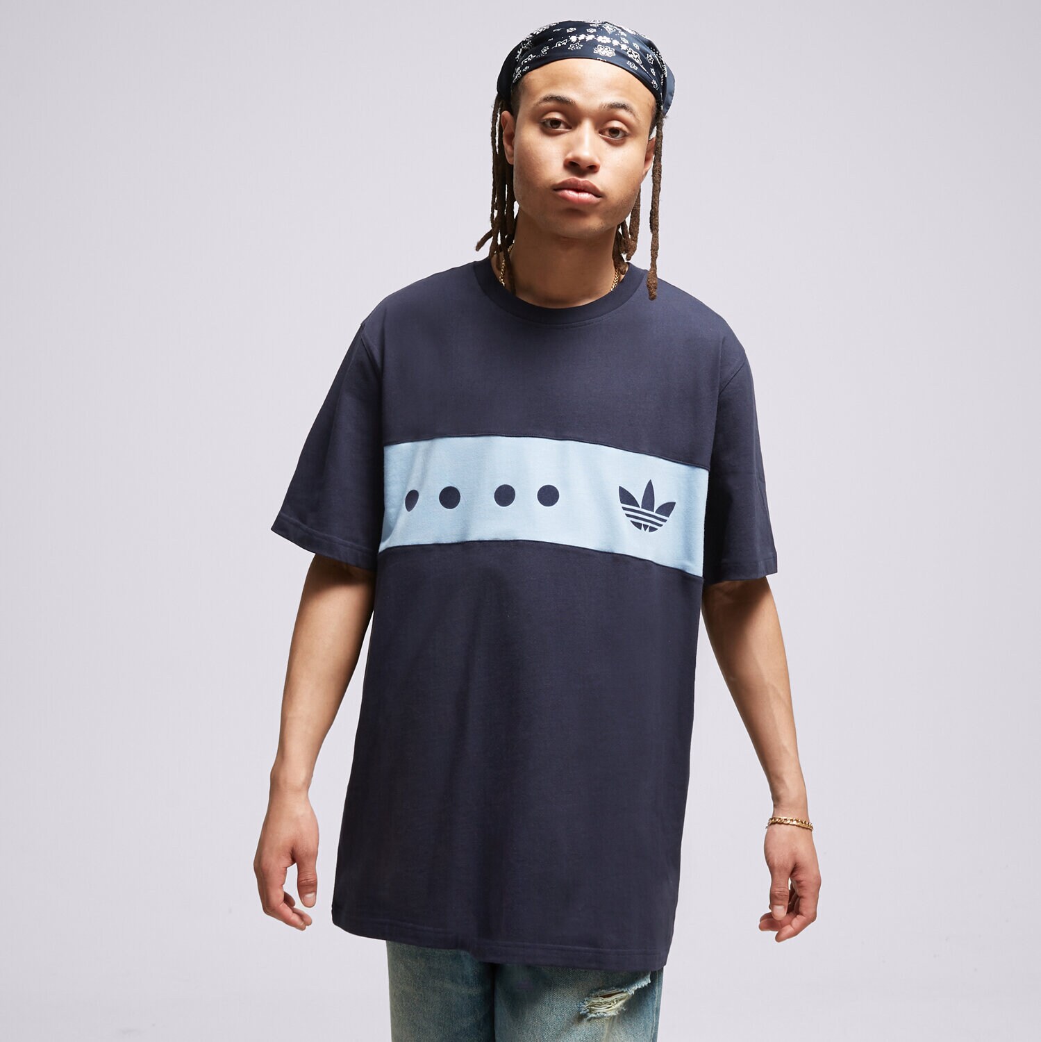 Bărbați tricou ADIDAS TRICOU CITY TEE IC8414 Bleumarin