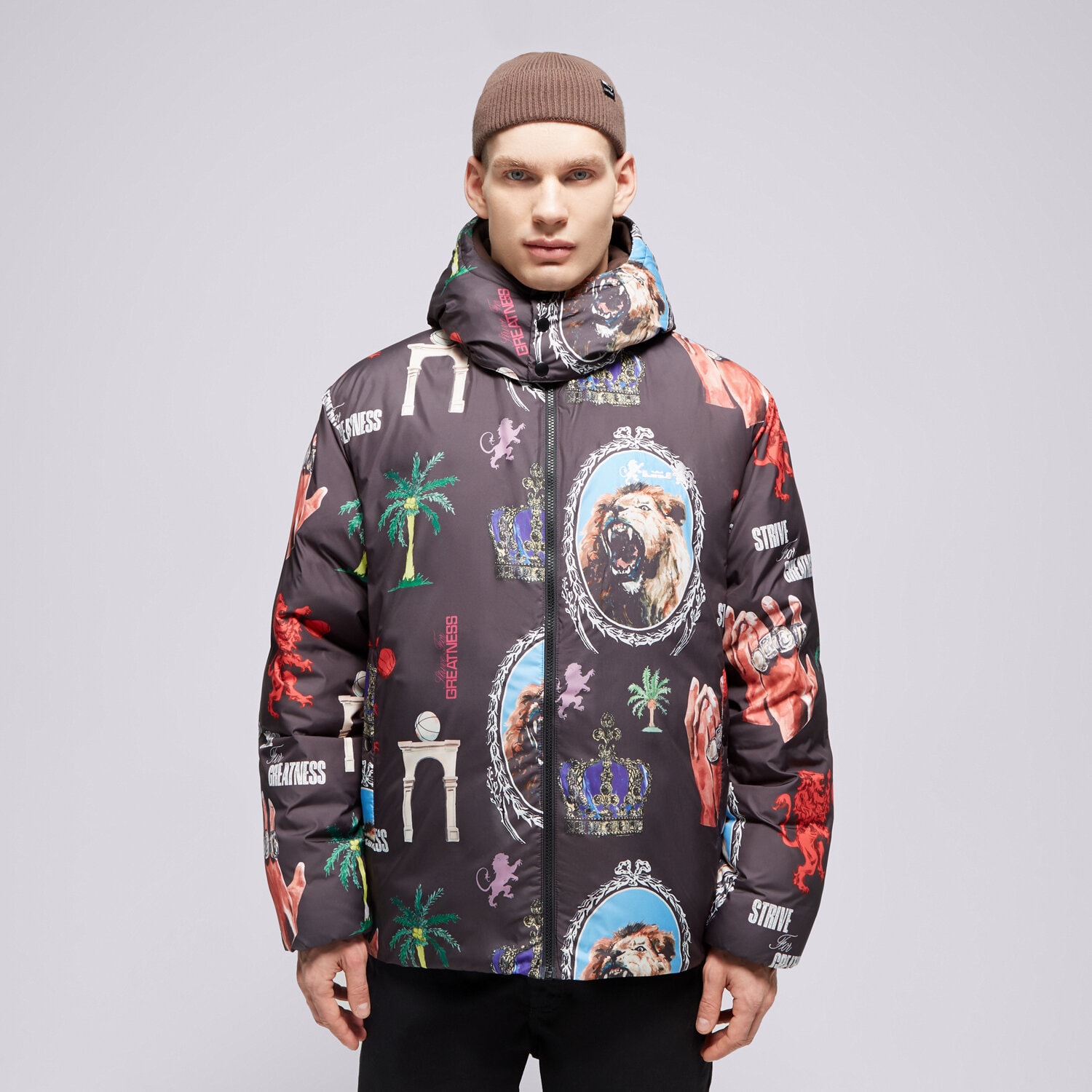 Bărbați eacă de iarnă NIKE JACHETĂ LeBron James M NK TF DWNFL NBA FB6974-010 Mulicolor